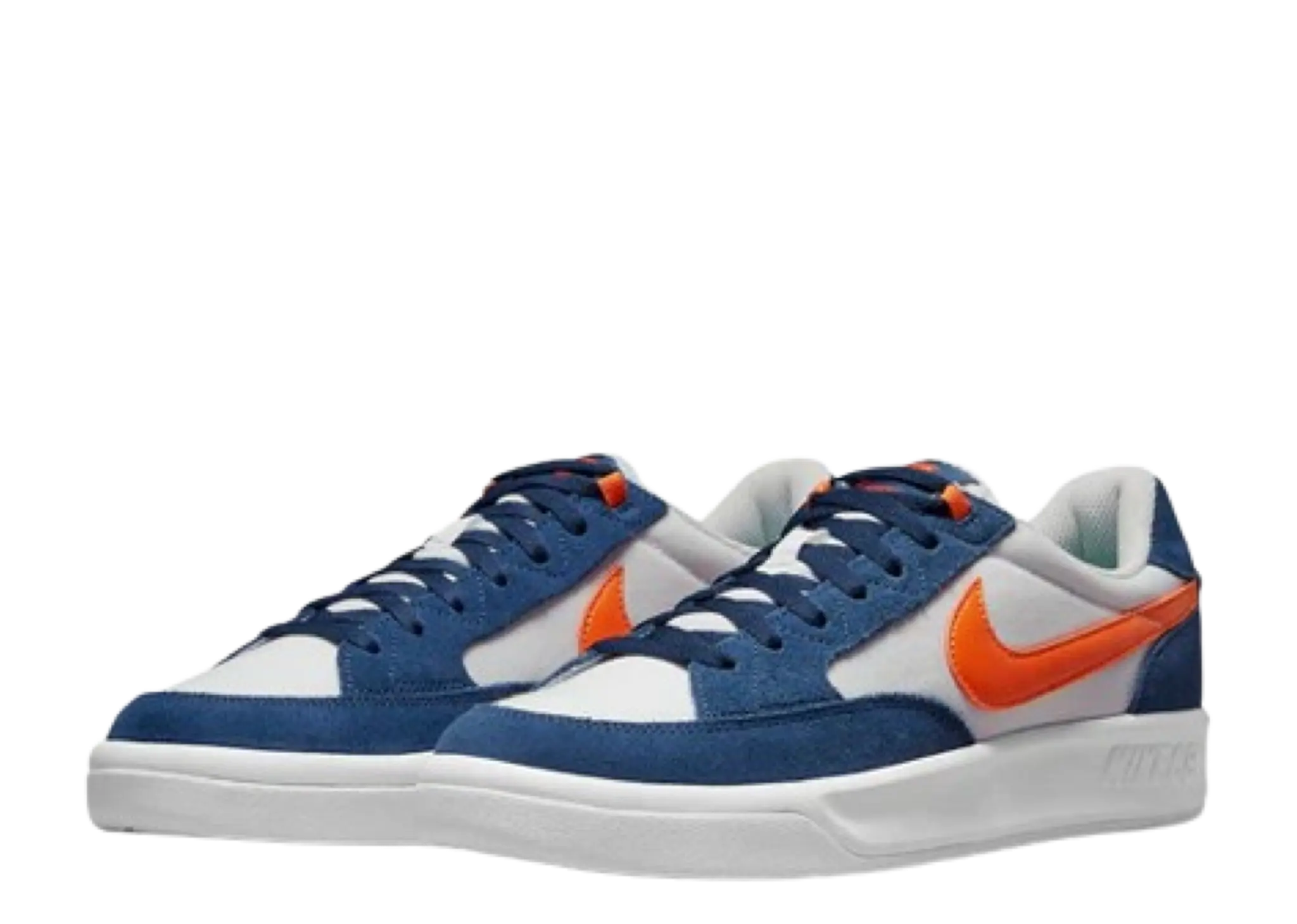 Nike SB Adversary Premium White Navy Safety Orange - photo 2