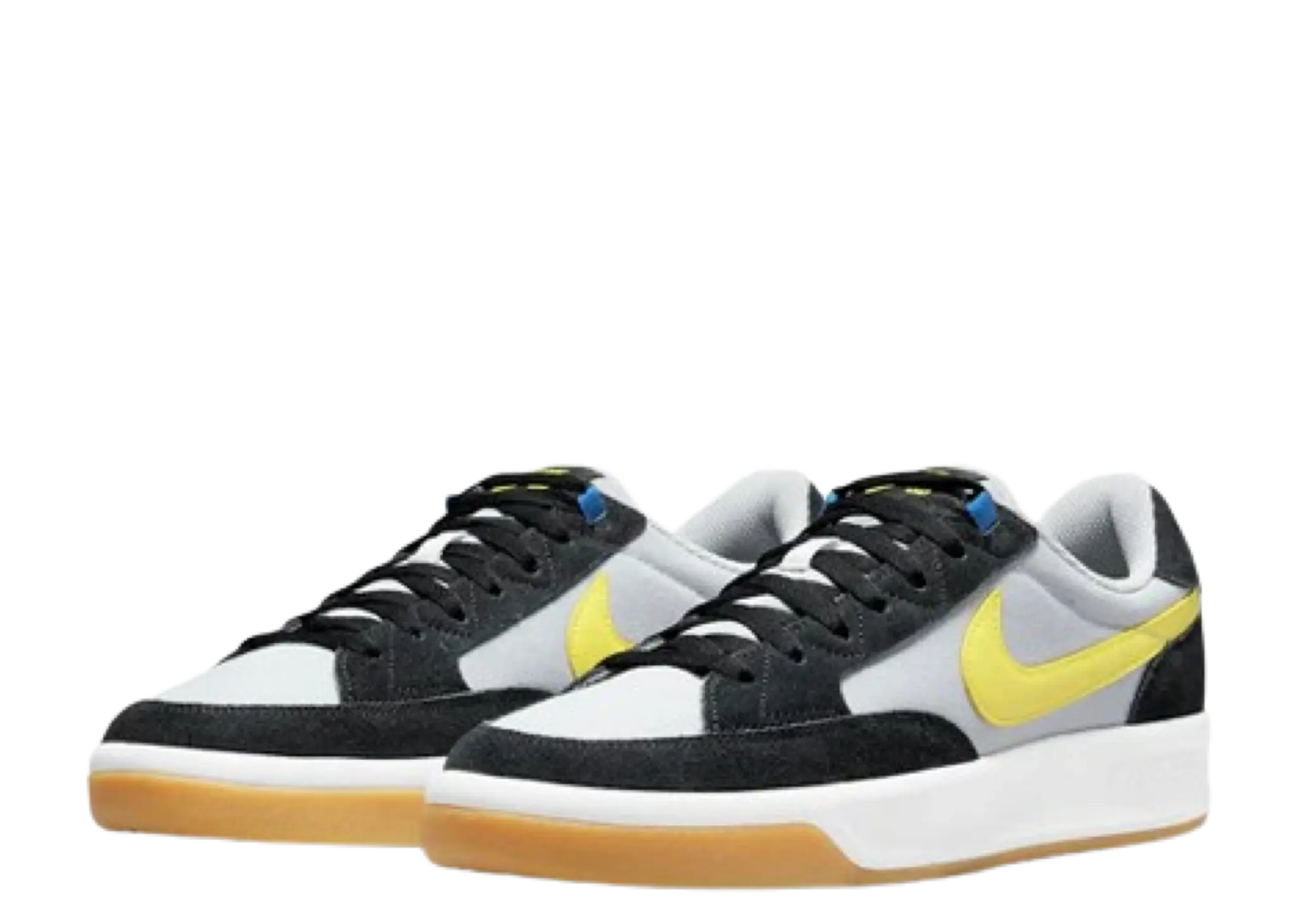 Nike SB Adversary Premium Wolf Grey Yellow Strike - photo 2
