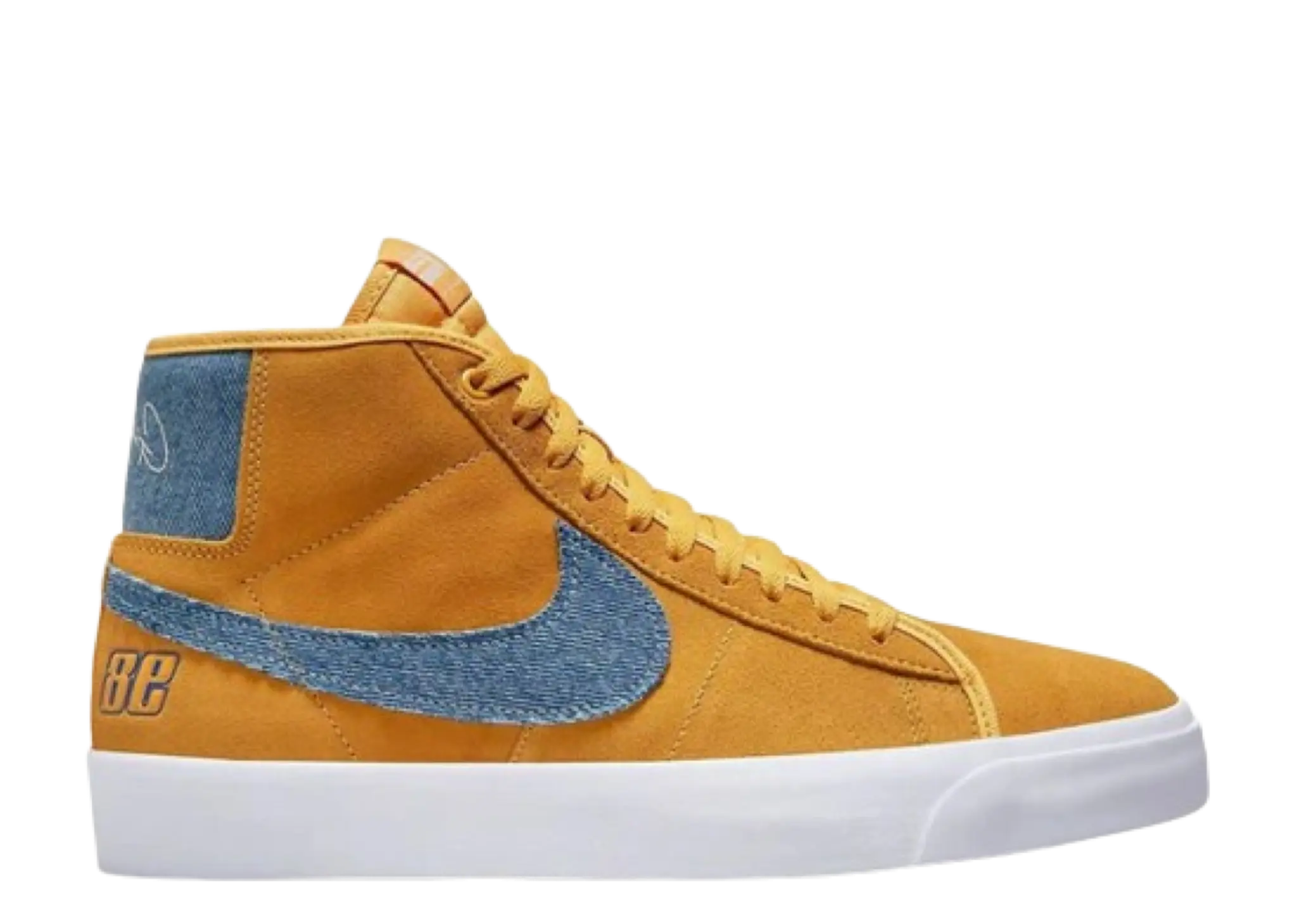 Nike SB Zoom Blazer Mid Pro GT Grant Taylor University Gold Denim