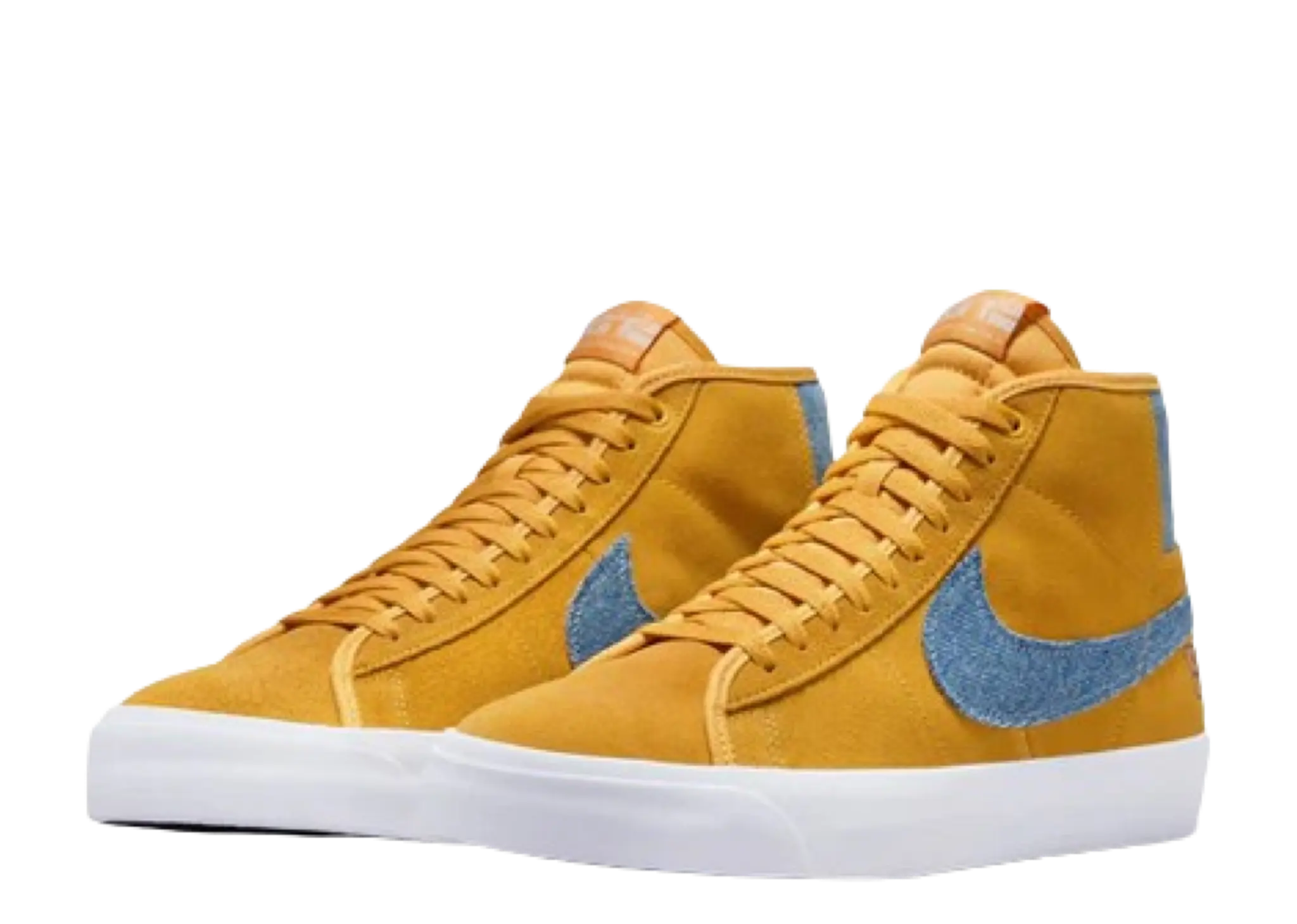 Nike SB Zoom Blazer Mid Pro GT Grant Taylor University Gold Denim - photo 2