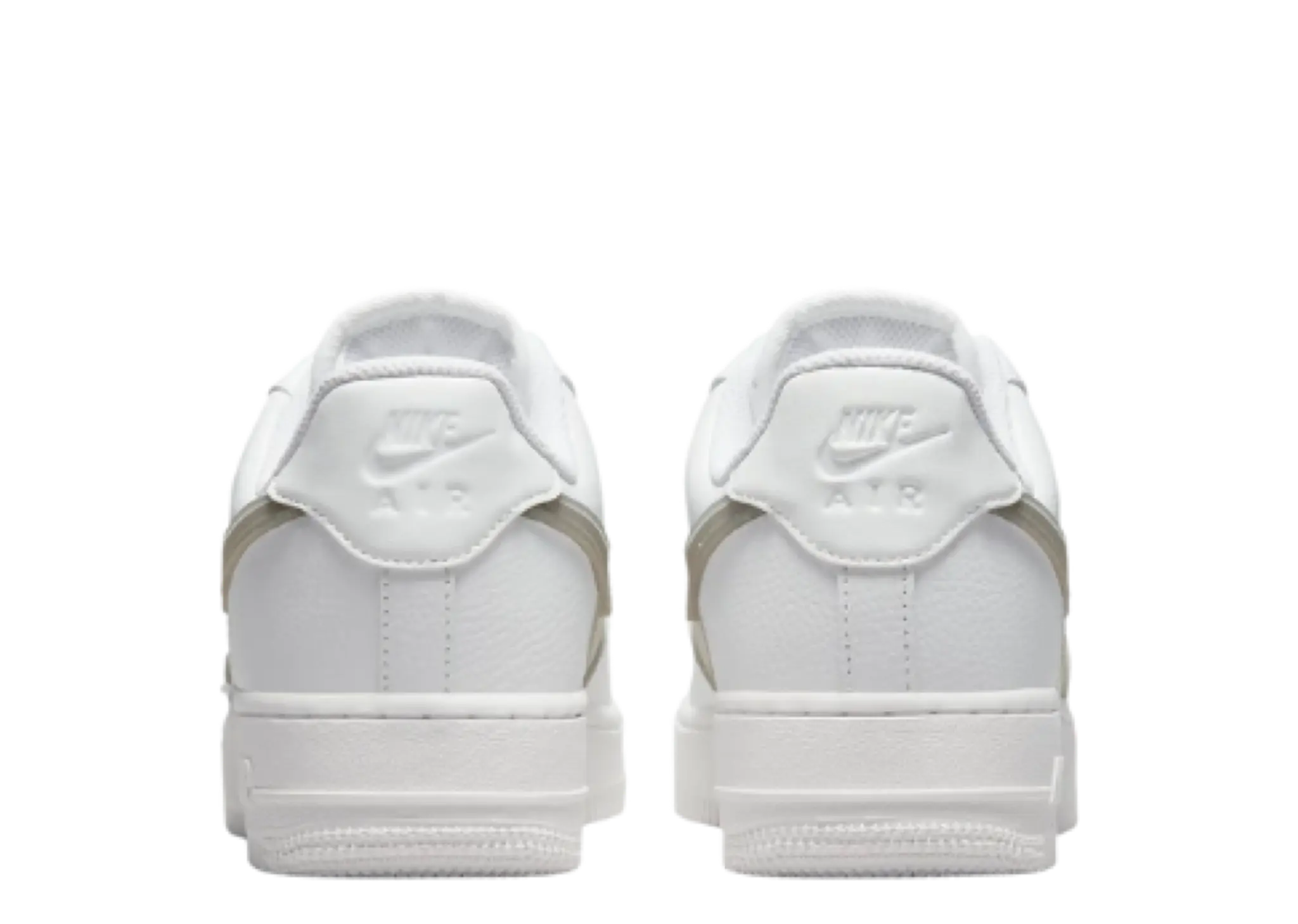 Nike Air Force 1 Low White Gold Glitter Swoosh (Women's) - photo 3