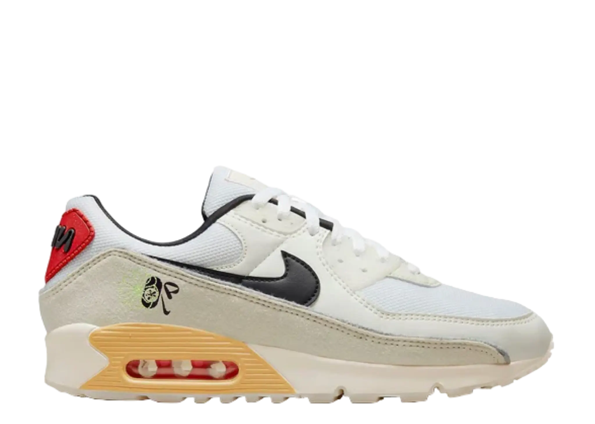 Nike Air Max 90 SE Swoosh Fiber White