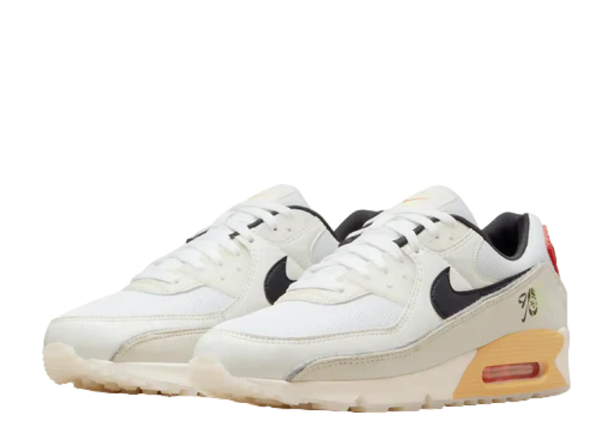 Nike Air Max 90 SE Swoosh Fiber White - photo 2