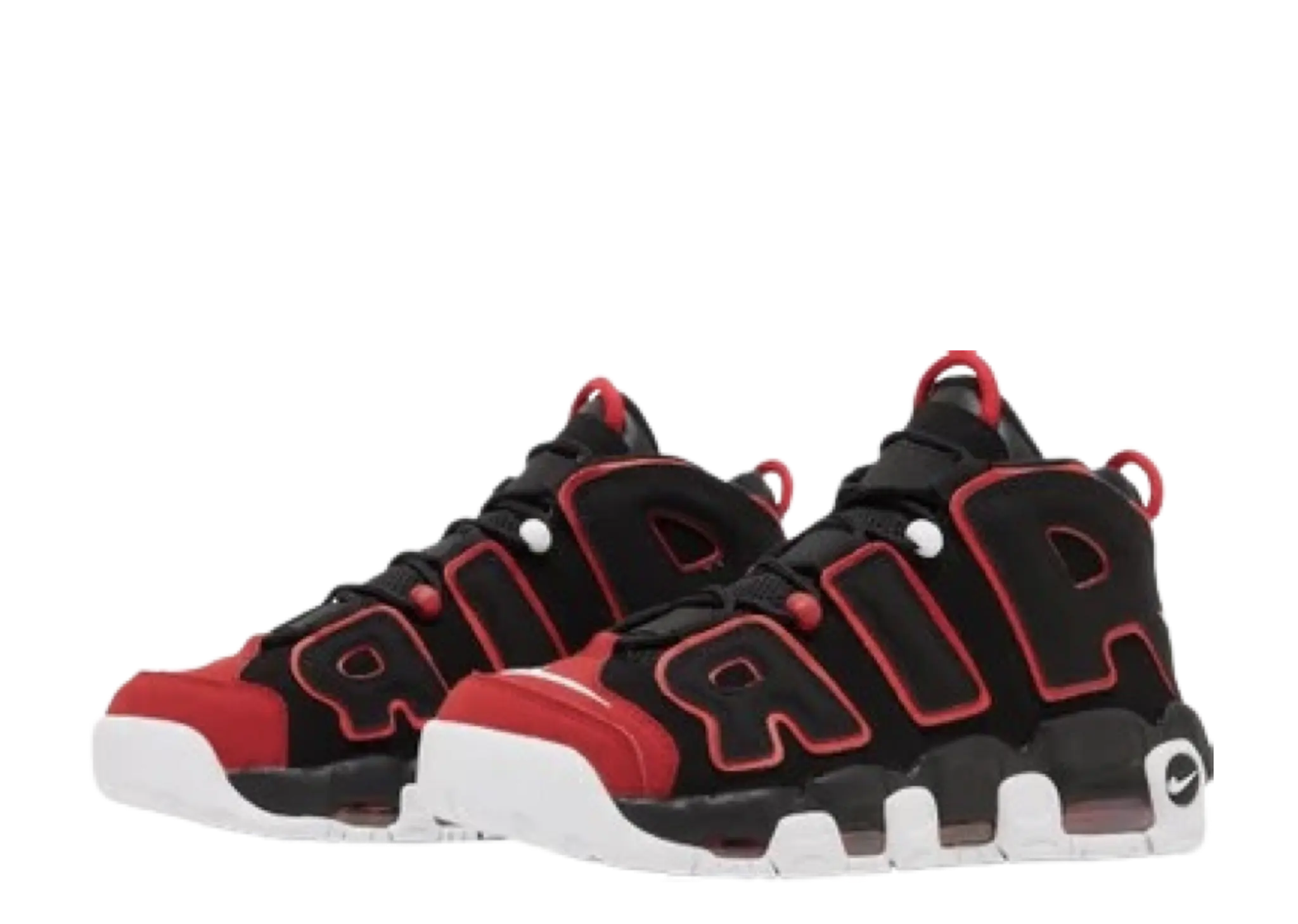 Nike Air More Uptempo 96 Red Toe - photo 2