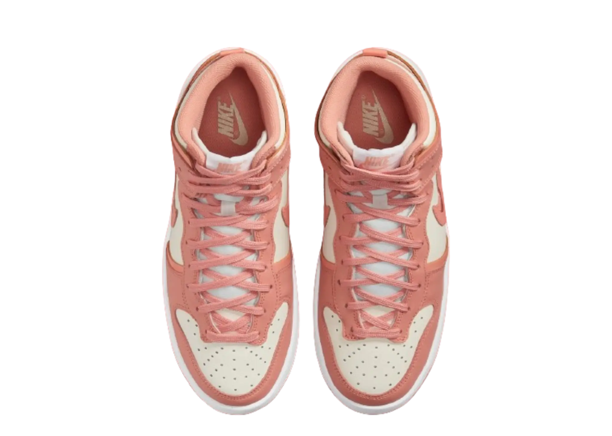 Nike Dunk High Up Sail Light Madder Root - photo 3