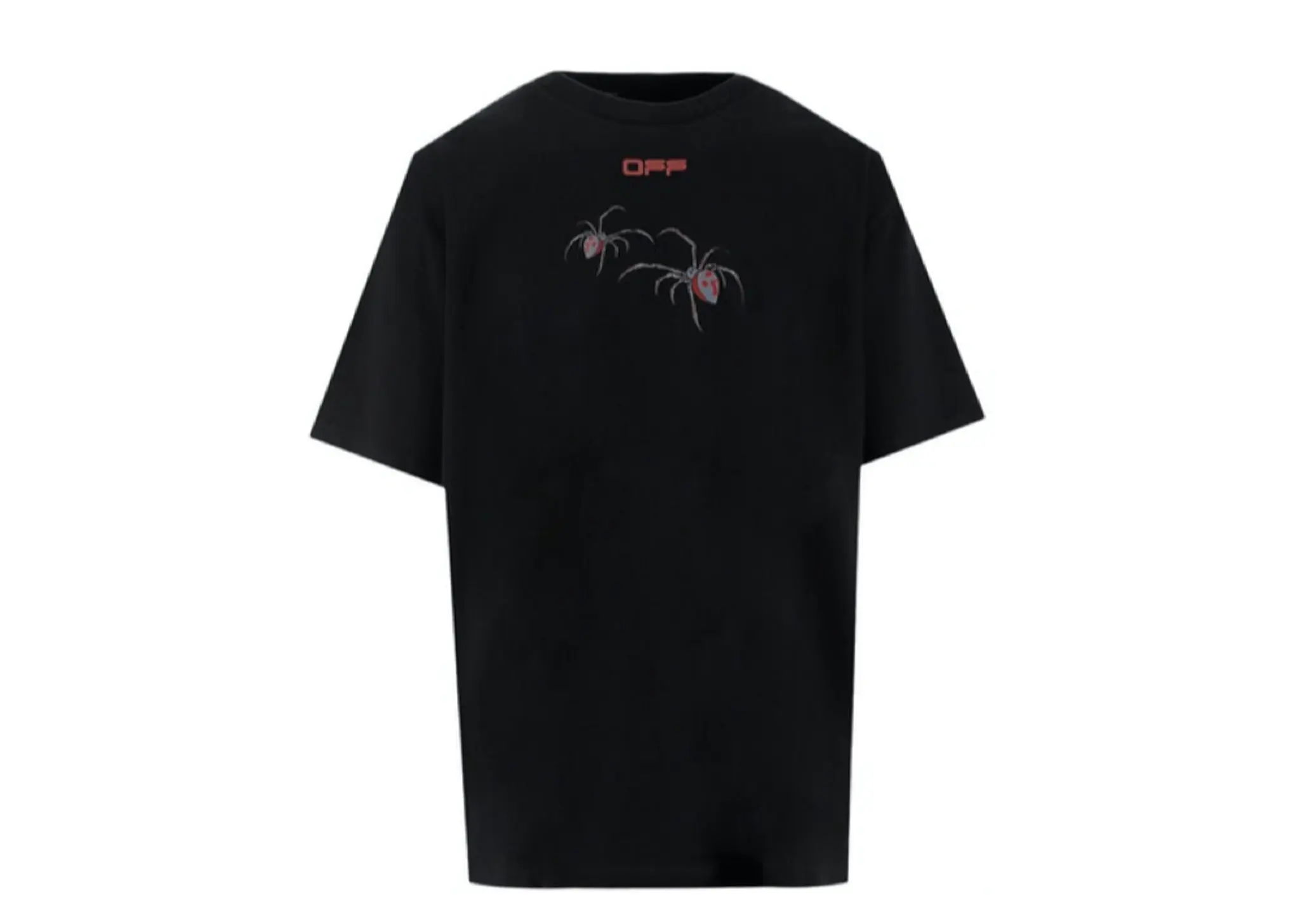 Off-White Oversized Fit Arachno Arrows T-Shirt Black
