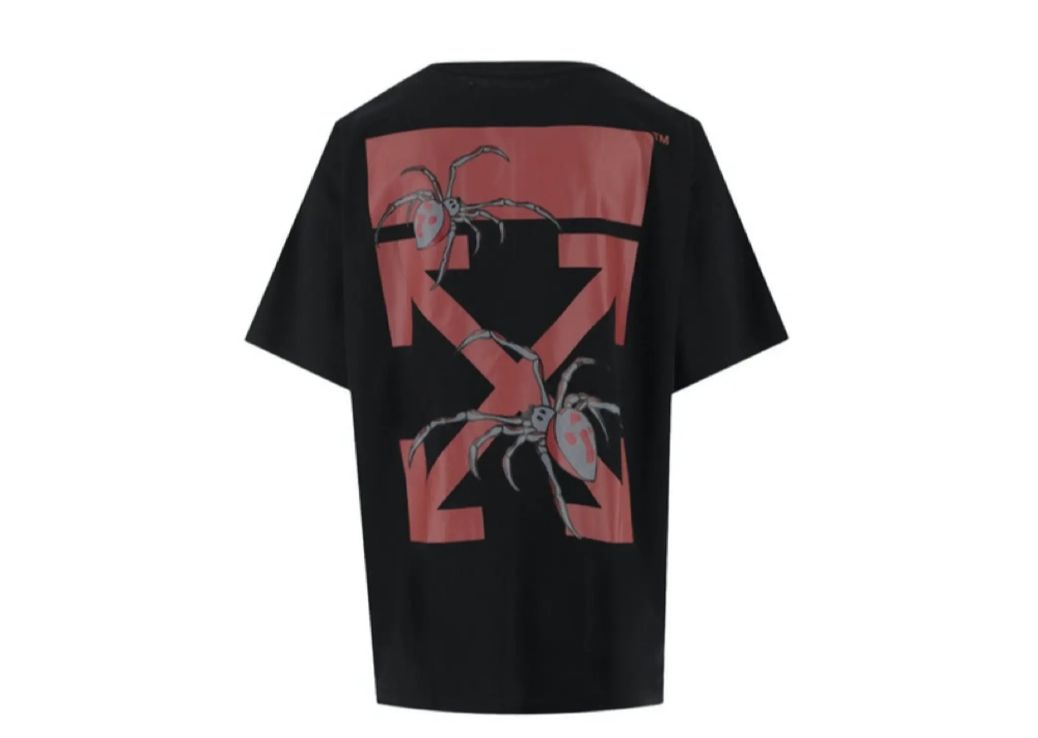 Off-White Oversized Fit Arachno Arrows T-Shirt Black - photo 2