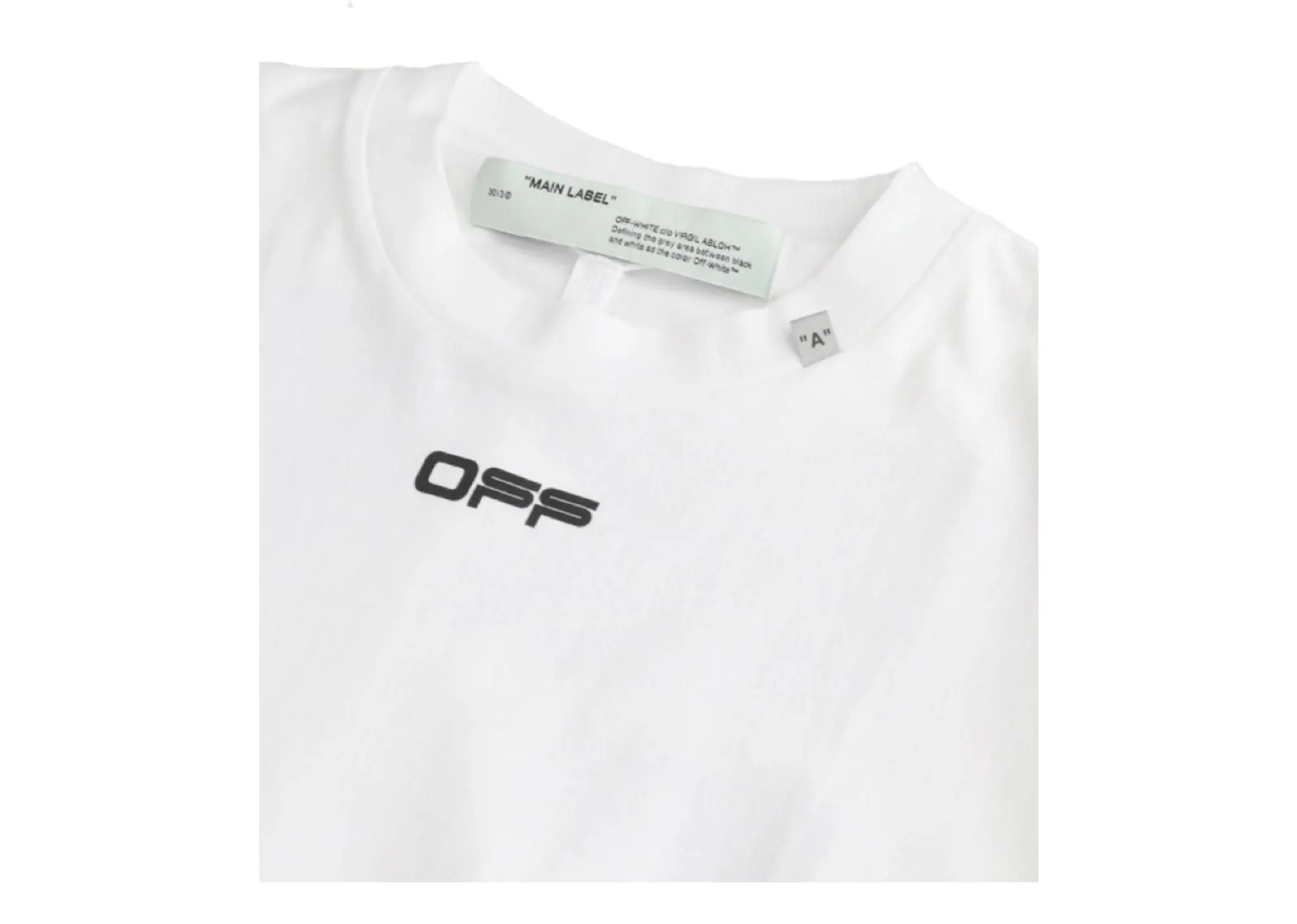 Off-White Oversized Fit Caravaggio Arrows T-Shirt White - photo 3