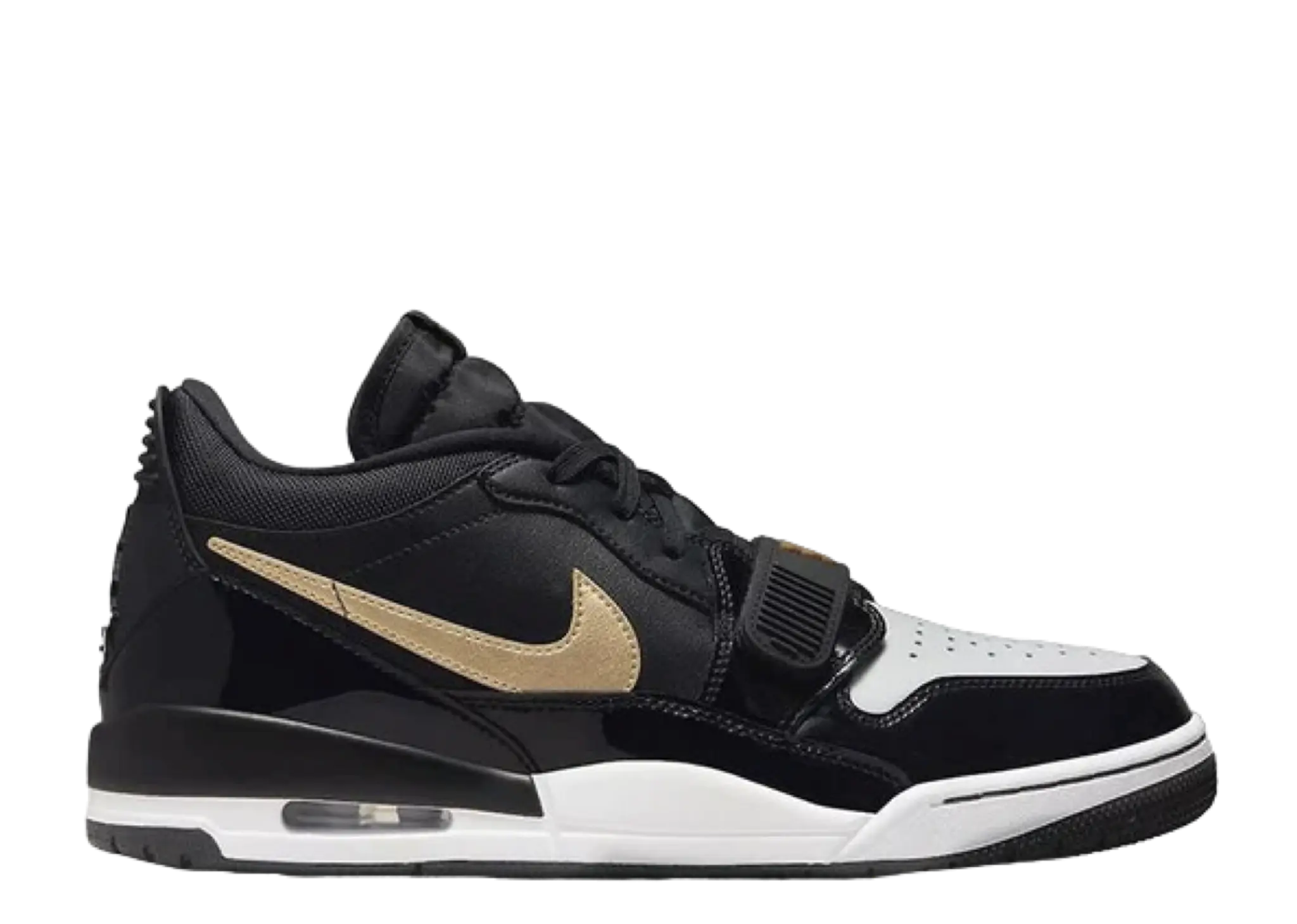 Air Jordan Legacy 312 Low Black Metallic Gold