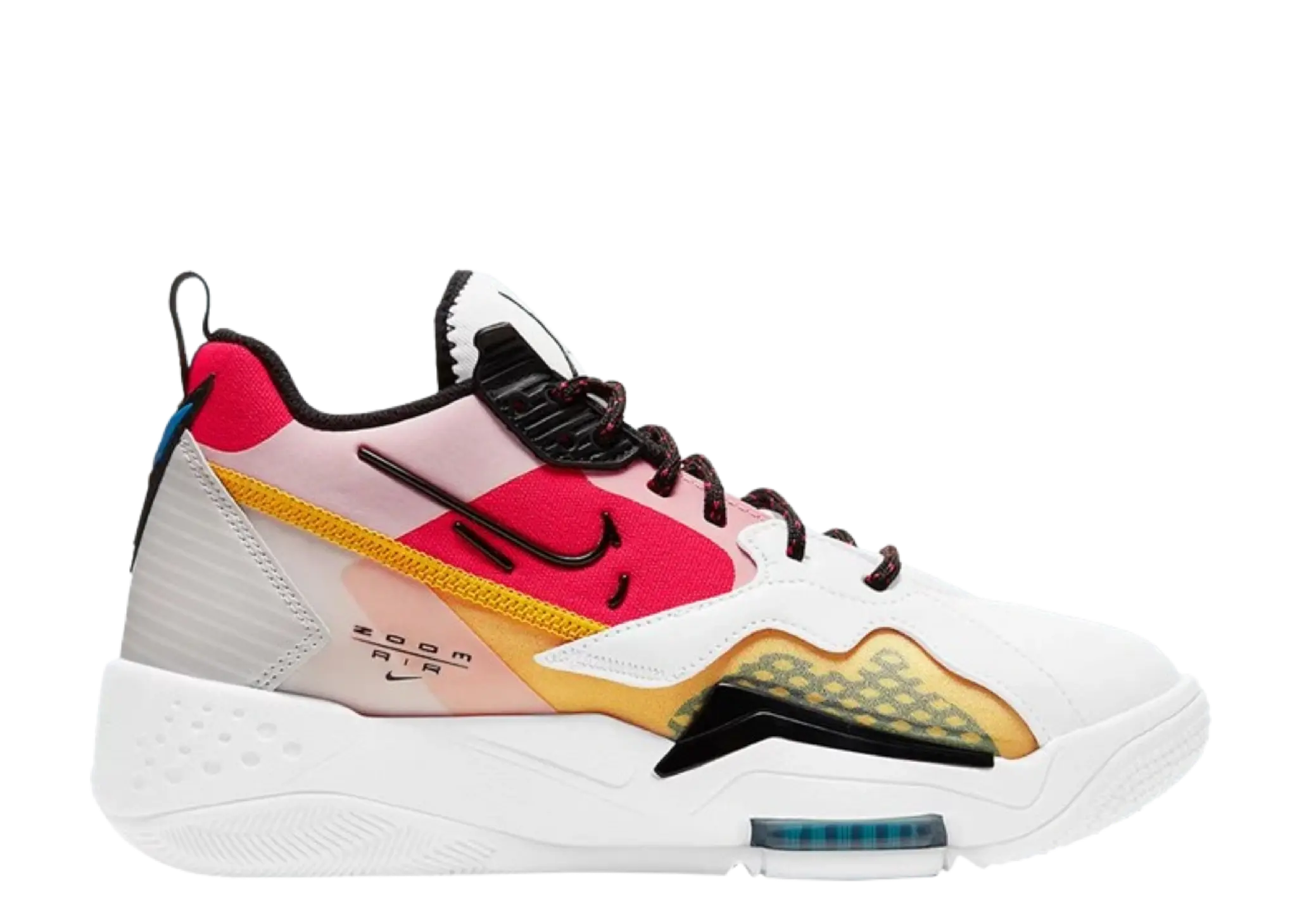 Air Jordan Zoom 92 White Siren Red University Gold (Women's)