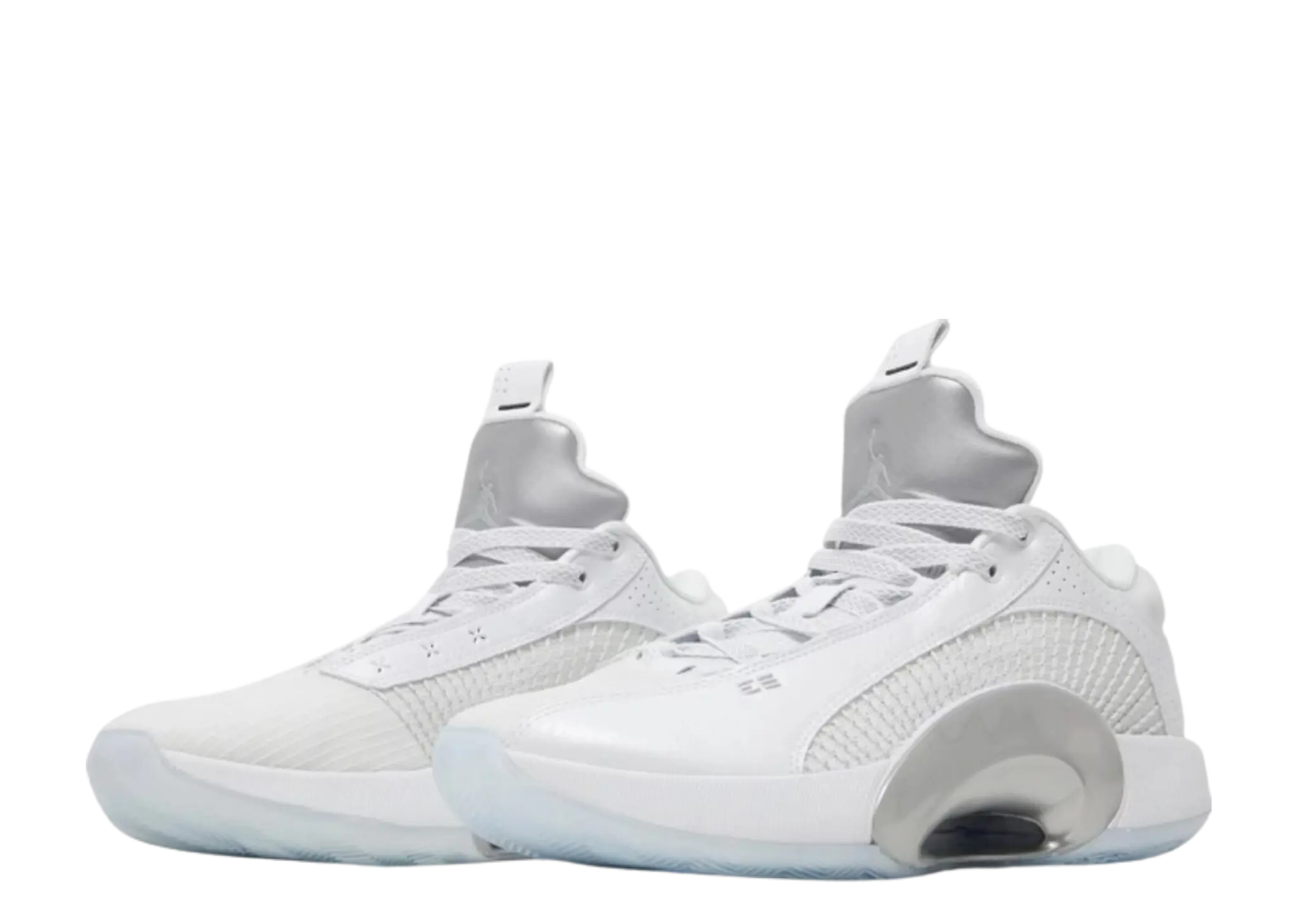 Air Jordan 35 Low White Metallic Silver - photo 2