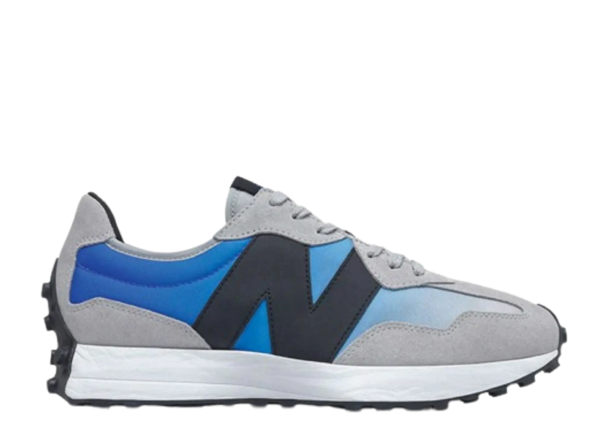 New Balance 327 Light Aluminum Cobalt Blue