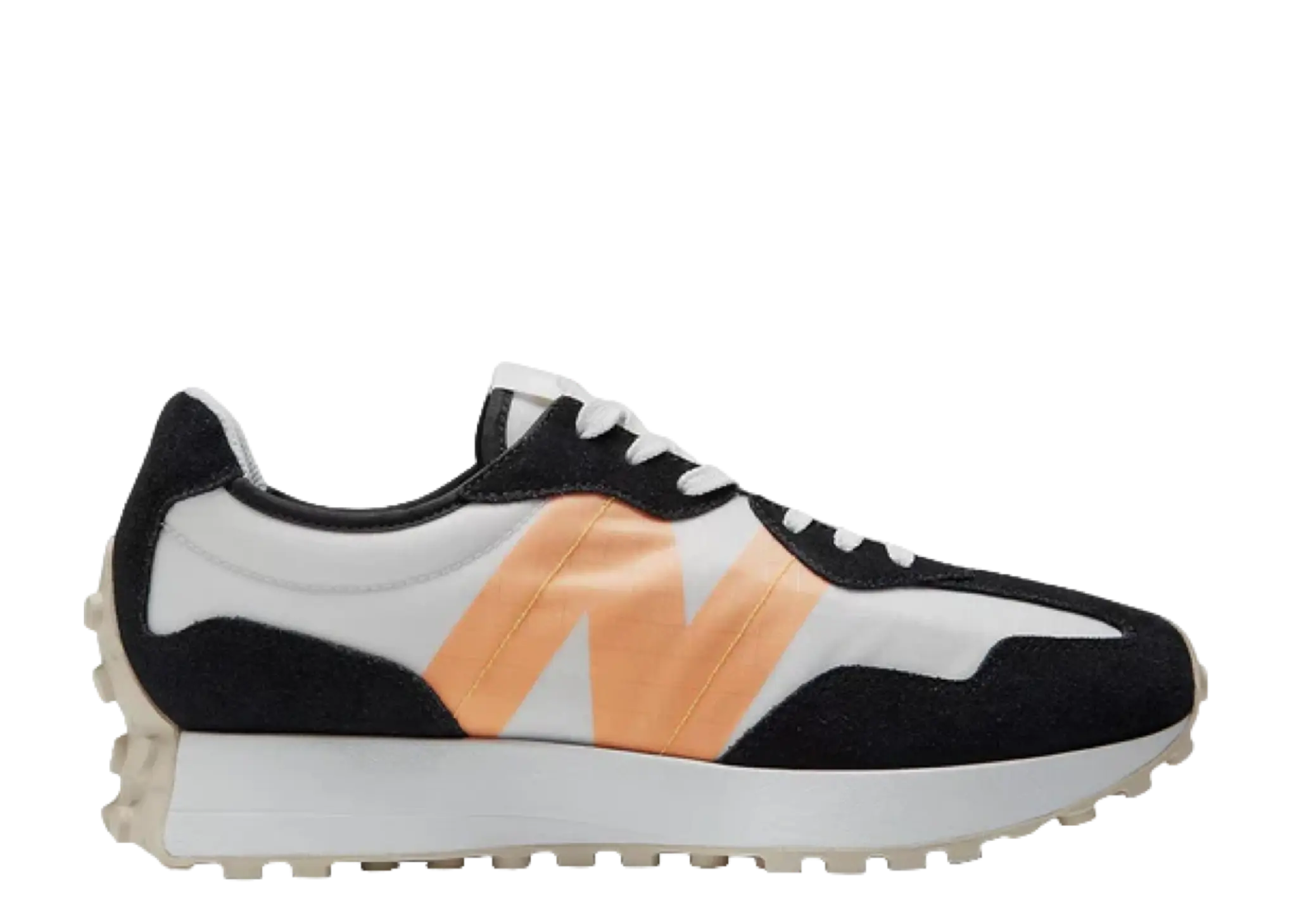 New Balance 327 White Vibrant Apricot
