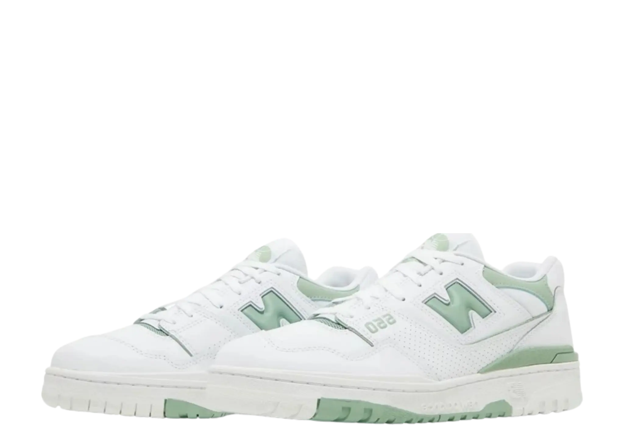 New Balance 550 White Mint Green - photo 2