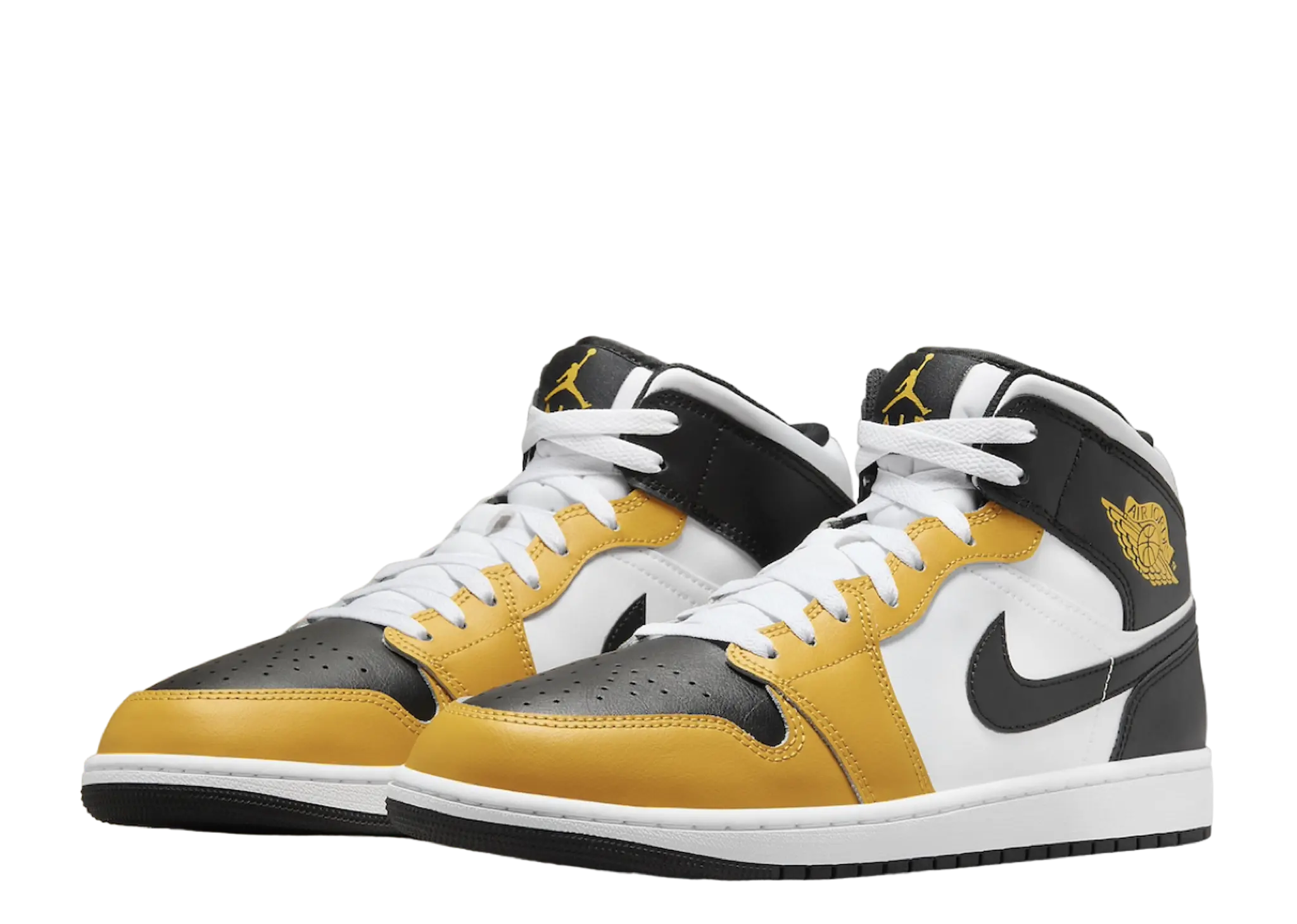 Air Jordan 1 Mid Yellow Orche - photo 2