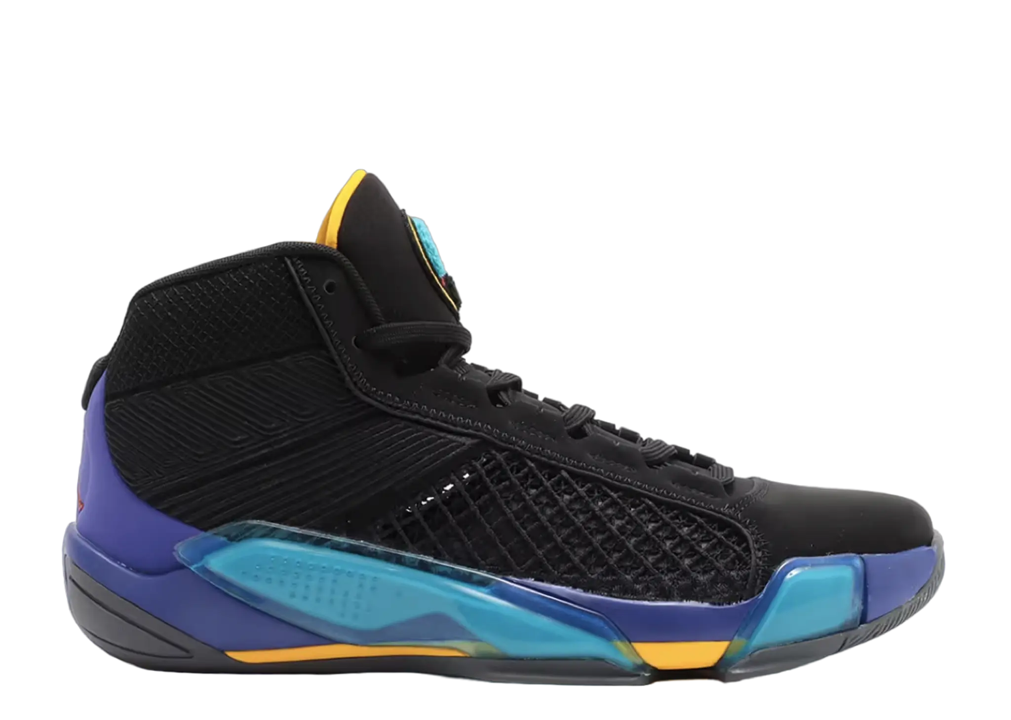 Air Jordan 38 PF Aqua Black True Red