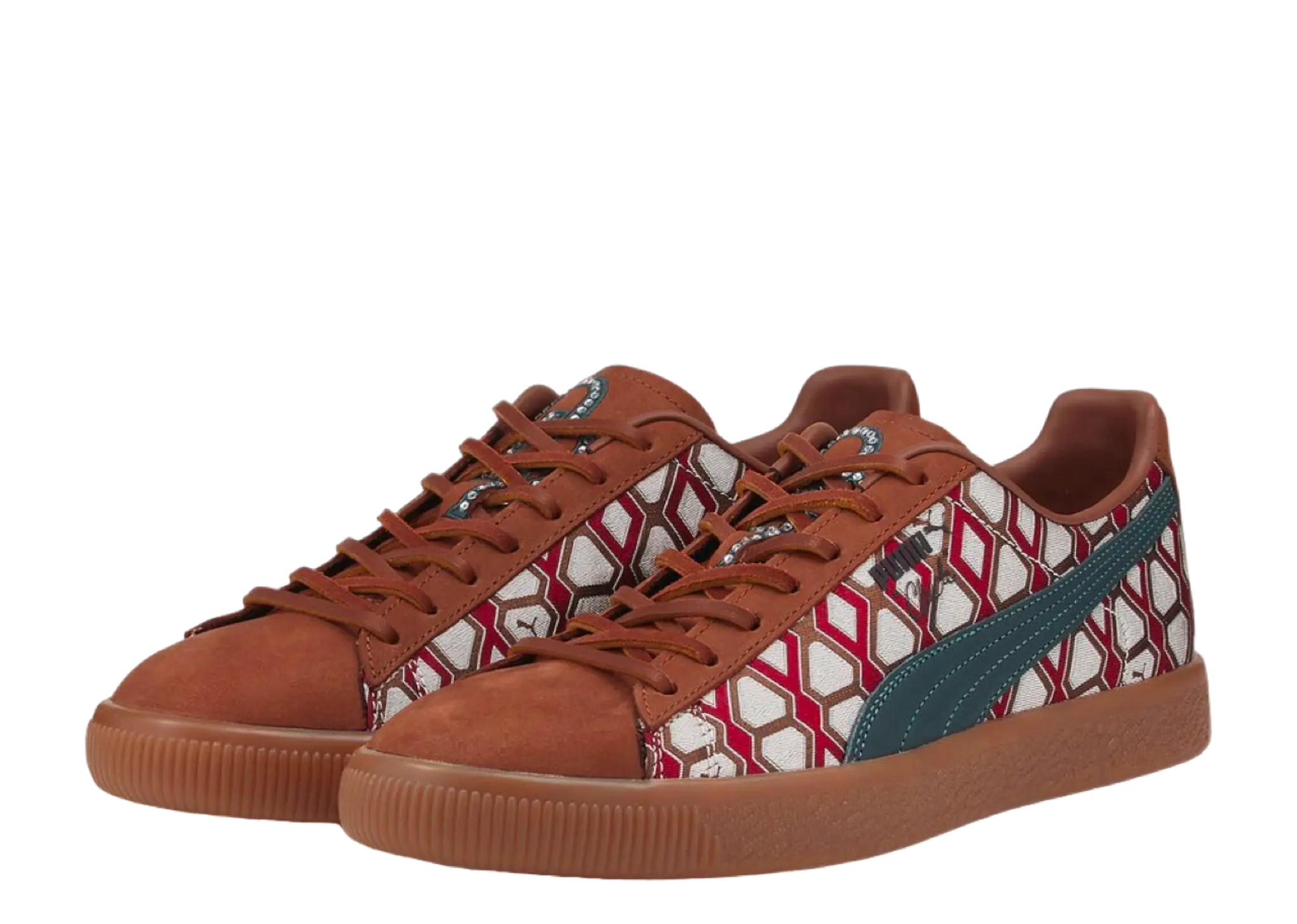 Puma Clyde Tassle Dapper Dan Frair Brown - photo 2