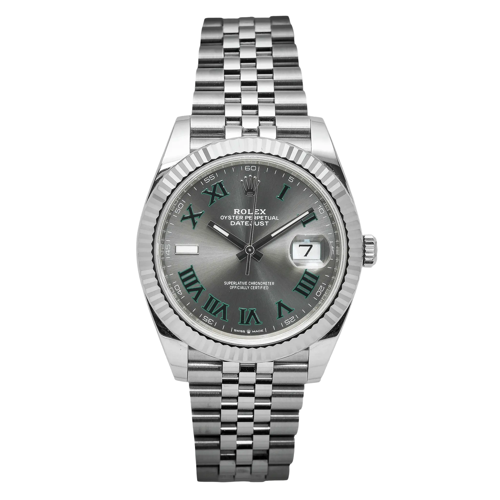 Rolex Datejust 41mm "Wimbledon" Ref : 126334