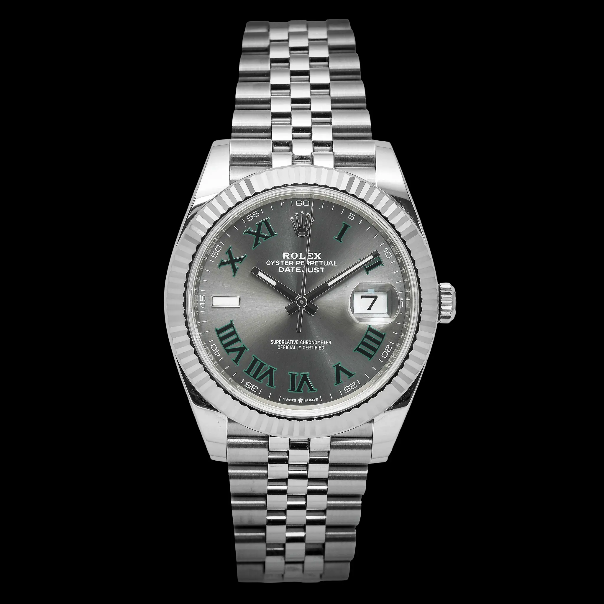 Rolex Datejust 41mm "Wimbledon" Ref : 126334 - photo 2