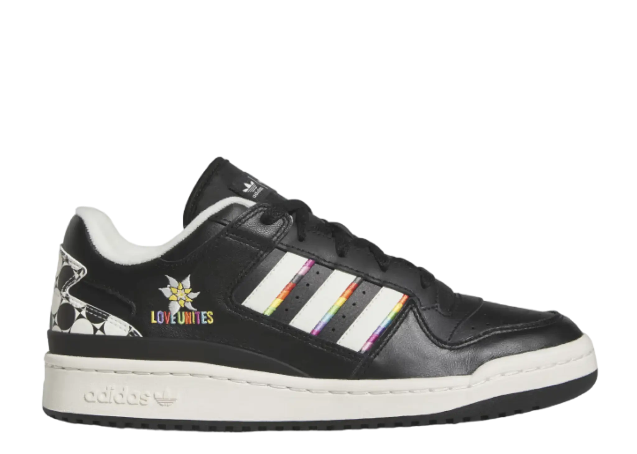 Adidas Forum Low CL Pride Black White