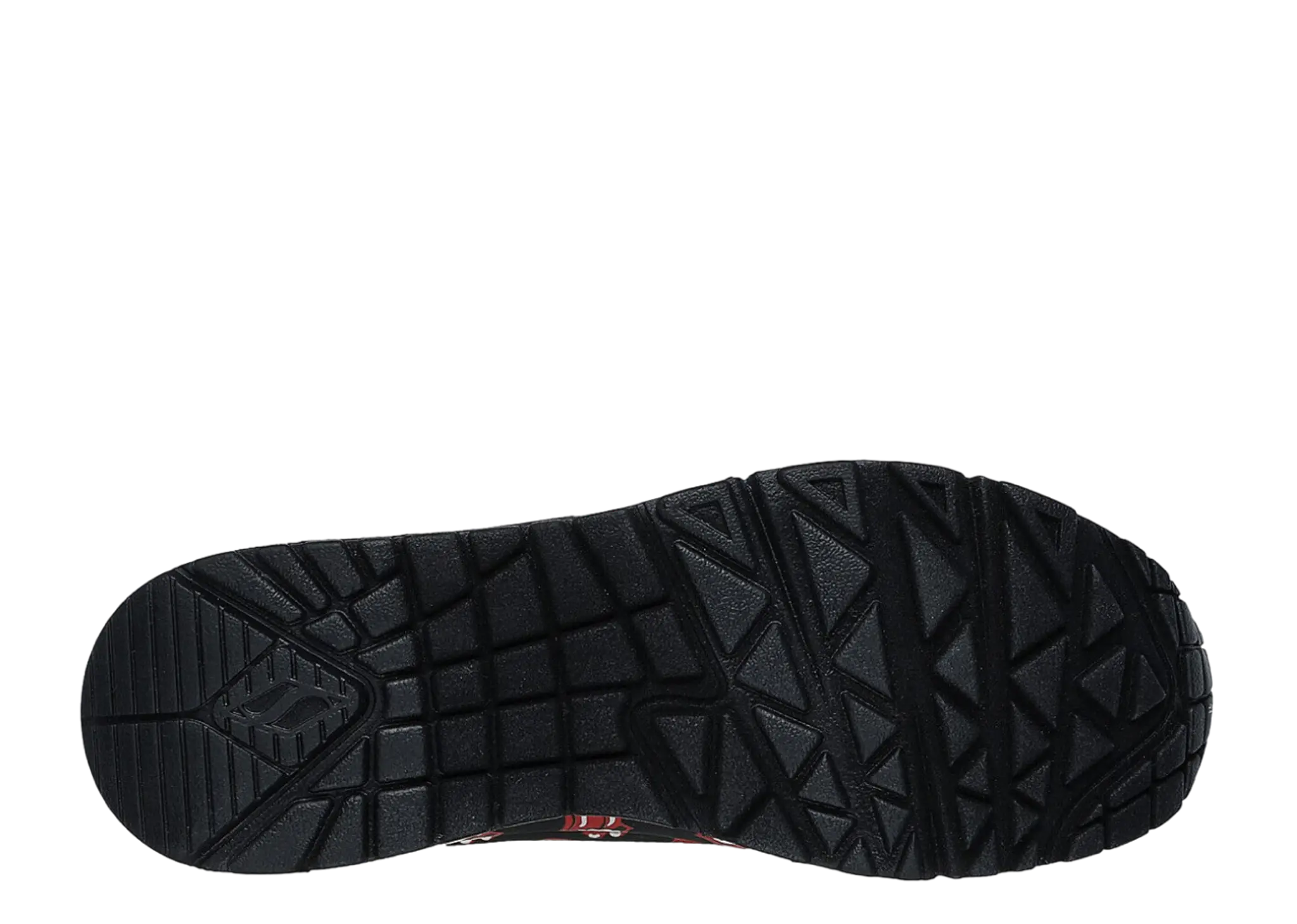 Skechers Rolling Stones Trainer Memory Foam Black Red (Women's) - photo 2