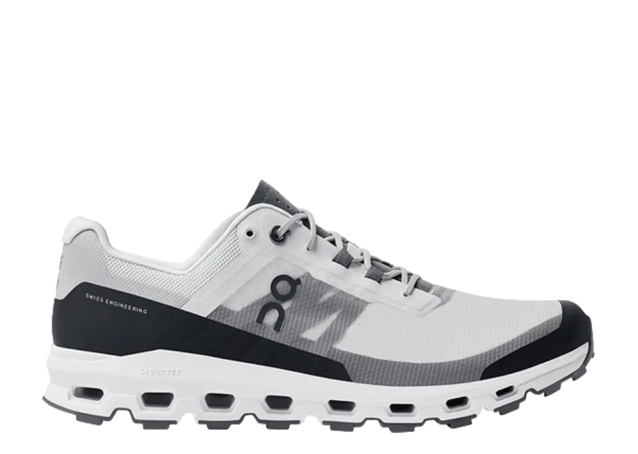 On Running Cloudvista Glacier Grey Black