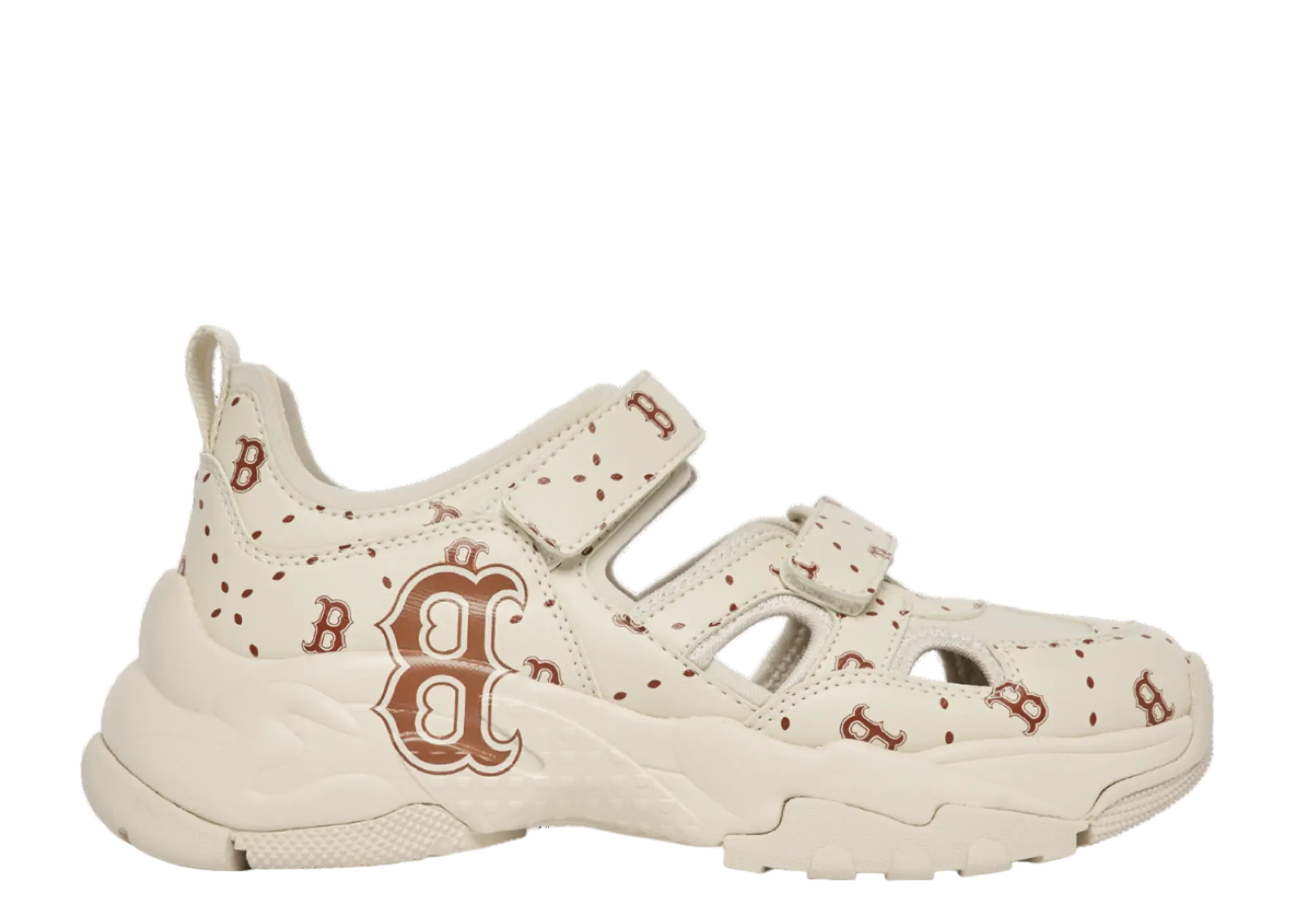 MLB Big Ball Chunky Mask Monogram Boston Red Sox Sandal (Women's)