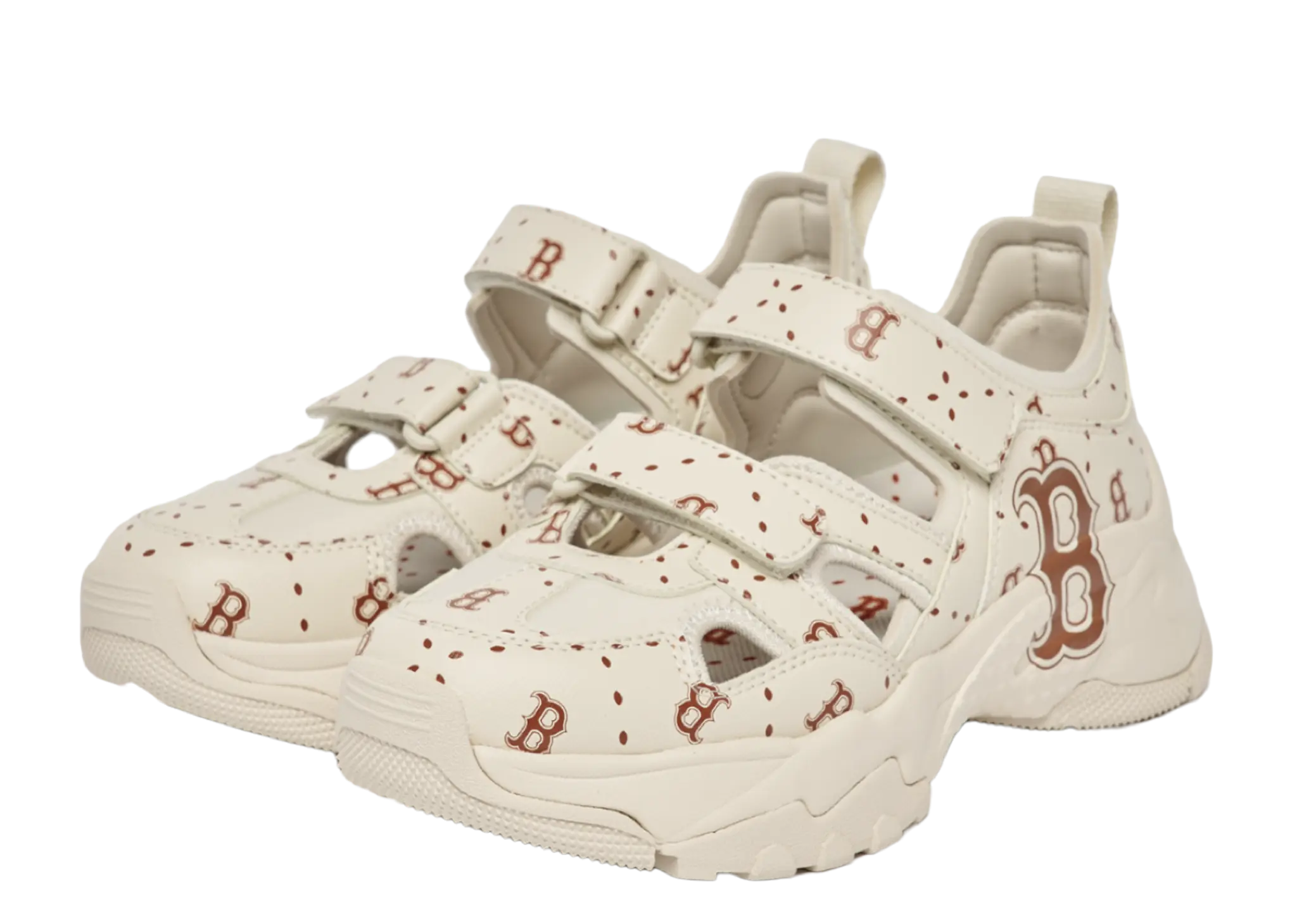 MLB Big Ball Chunky Mask Monogram Boston Red Sox Sandal (Women's) - photo 2