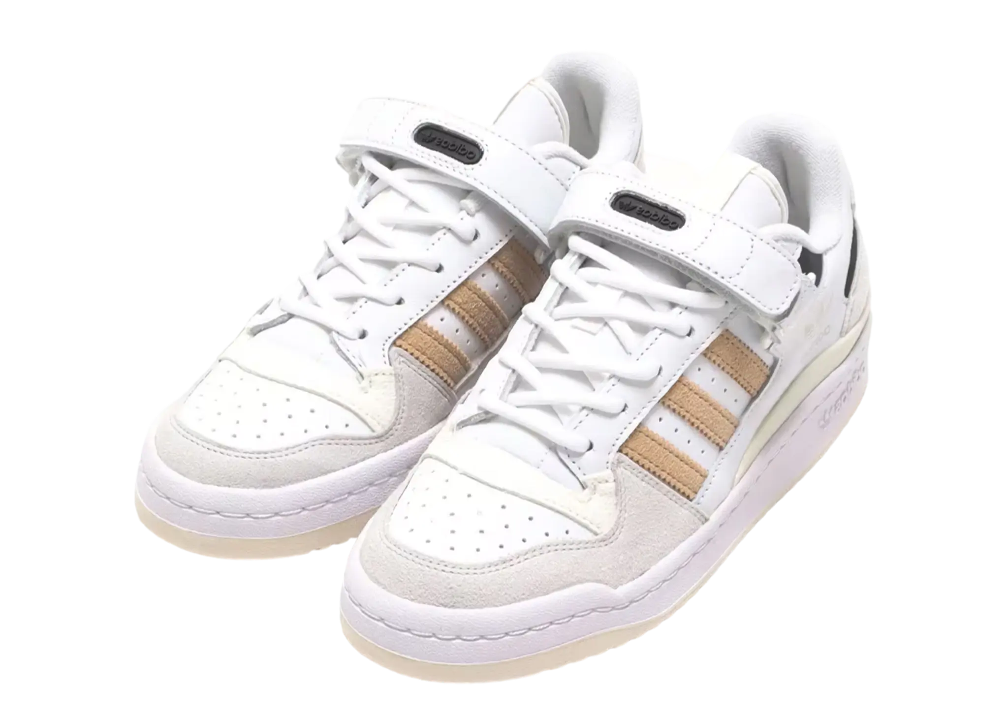 Adidas Forum Low White Beige Core Black (Women's) - photo 2
