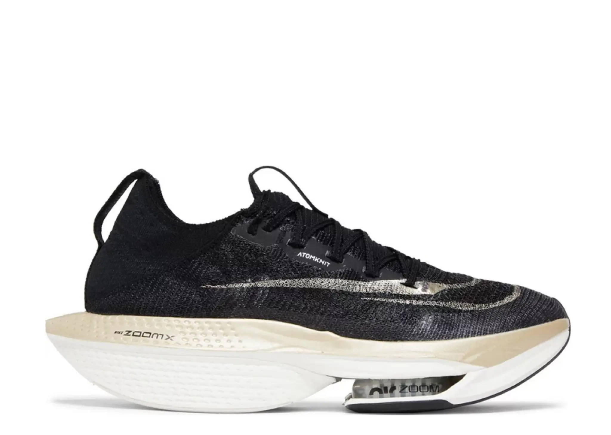 Nike Air Zoom Alphafly Next% 2 Black Metallic Gold Grain