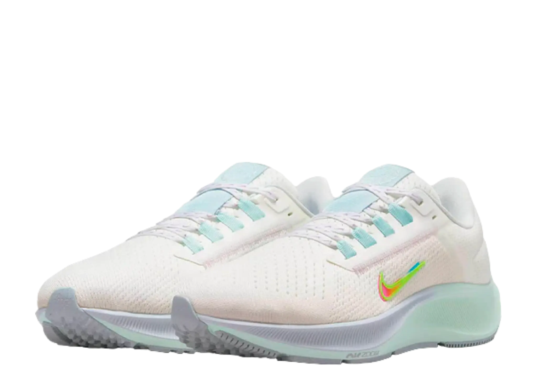Nike Air Zoom Pegasus 38 Premium Summit White Aura Volt (Women's) - photo 2