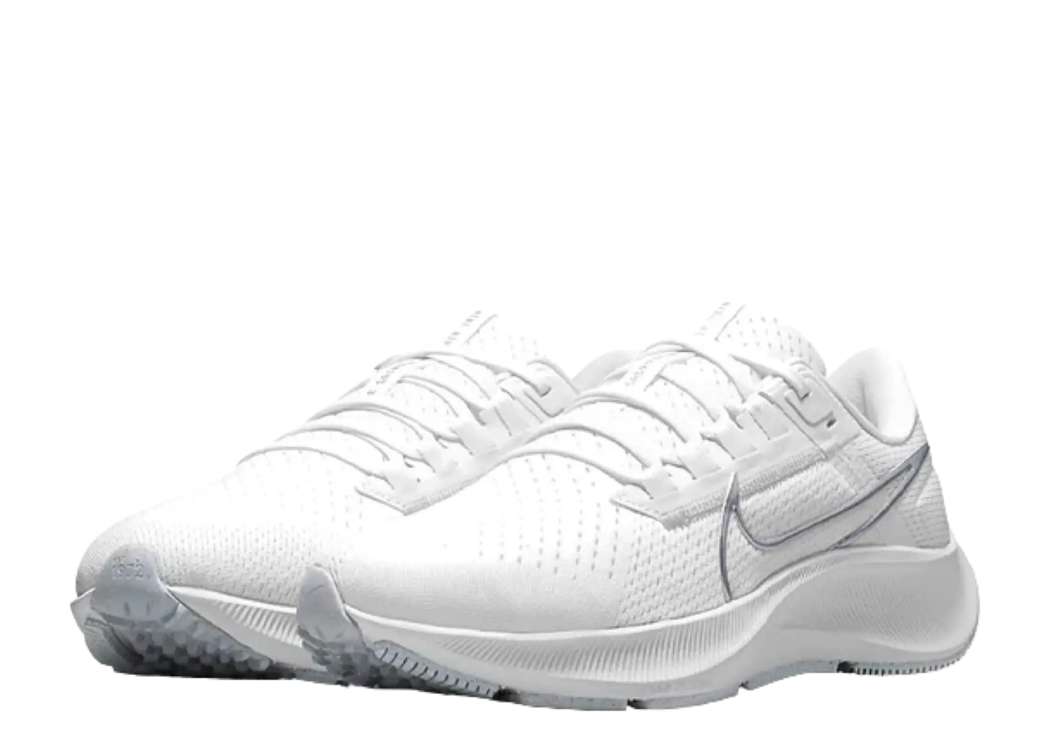 Nike Air Zoom Pegasus 38 White Metallic Silver (Women's) - photo 2