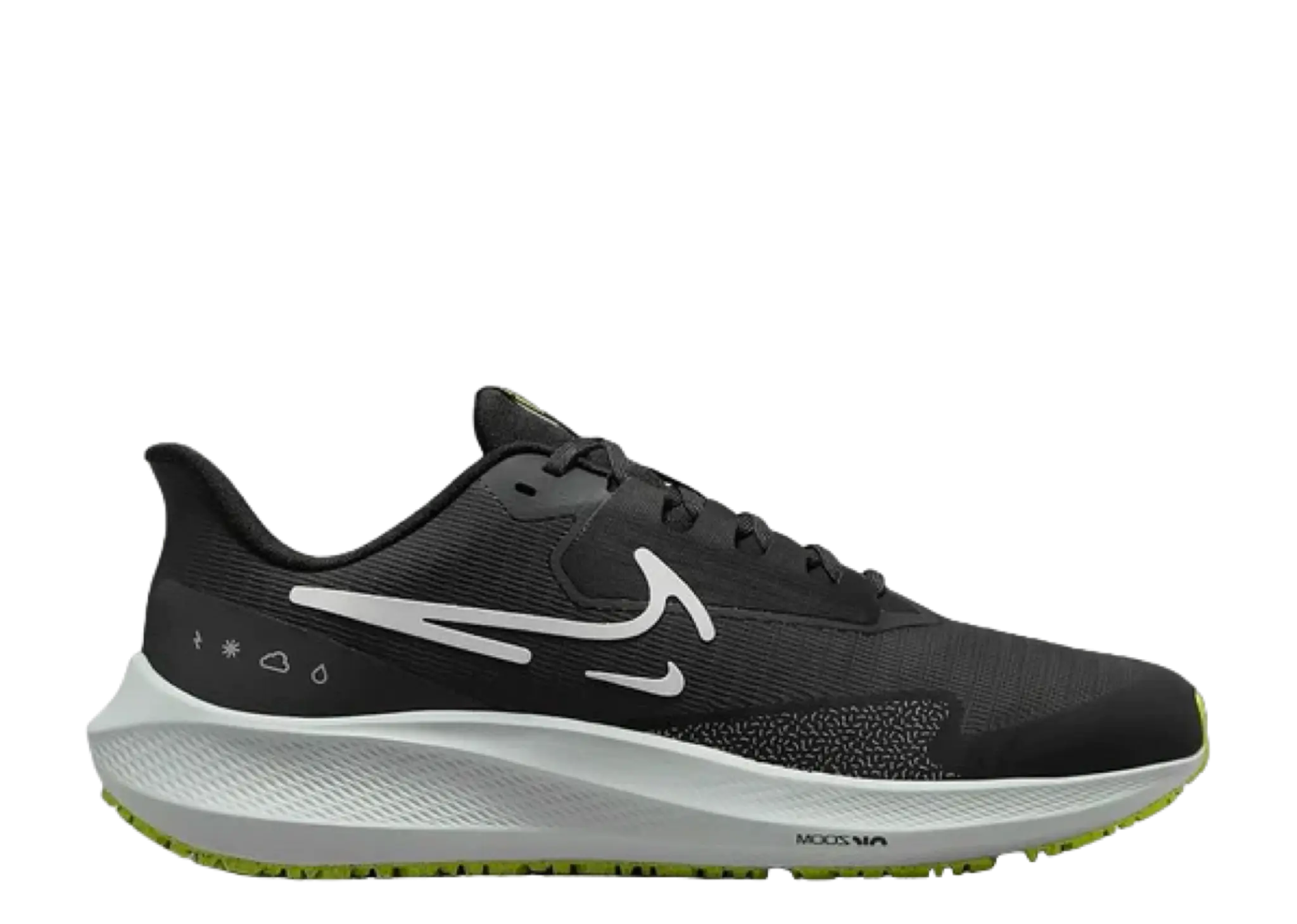 Nike Air Zoom Pegasus 39 Shield Black Dark Smoke Grey Volt
