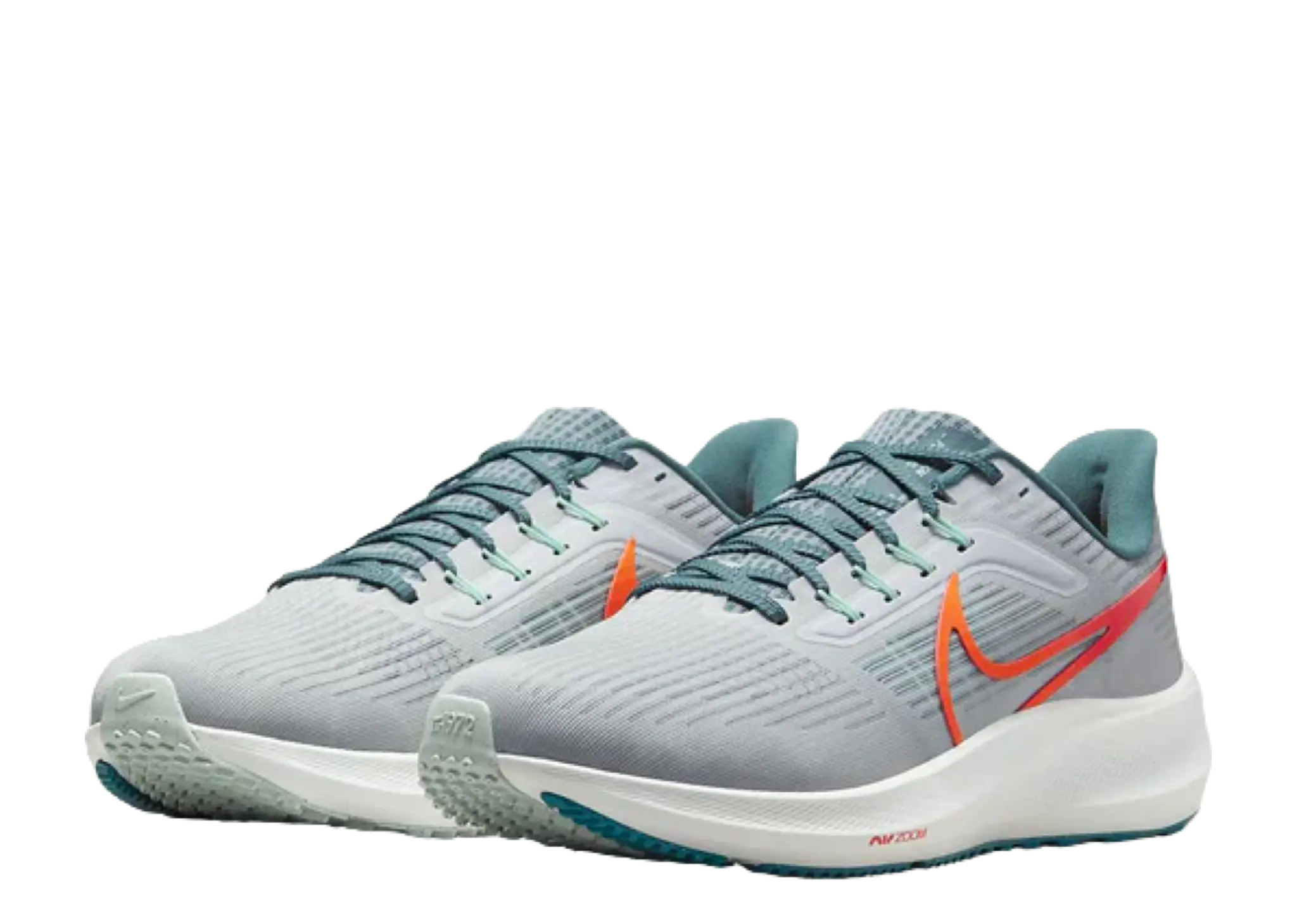 Nike Air Zoom Pegasus 39 Pure Platinum Total Orange - photo 2