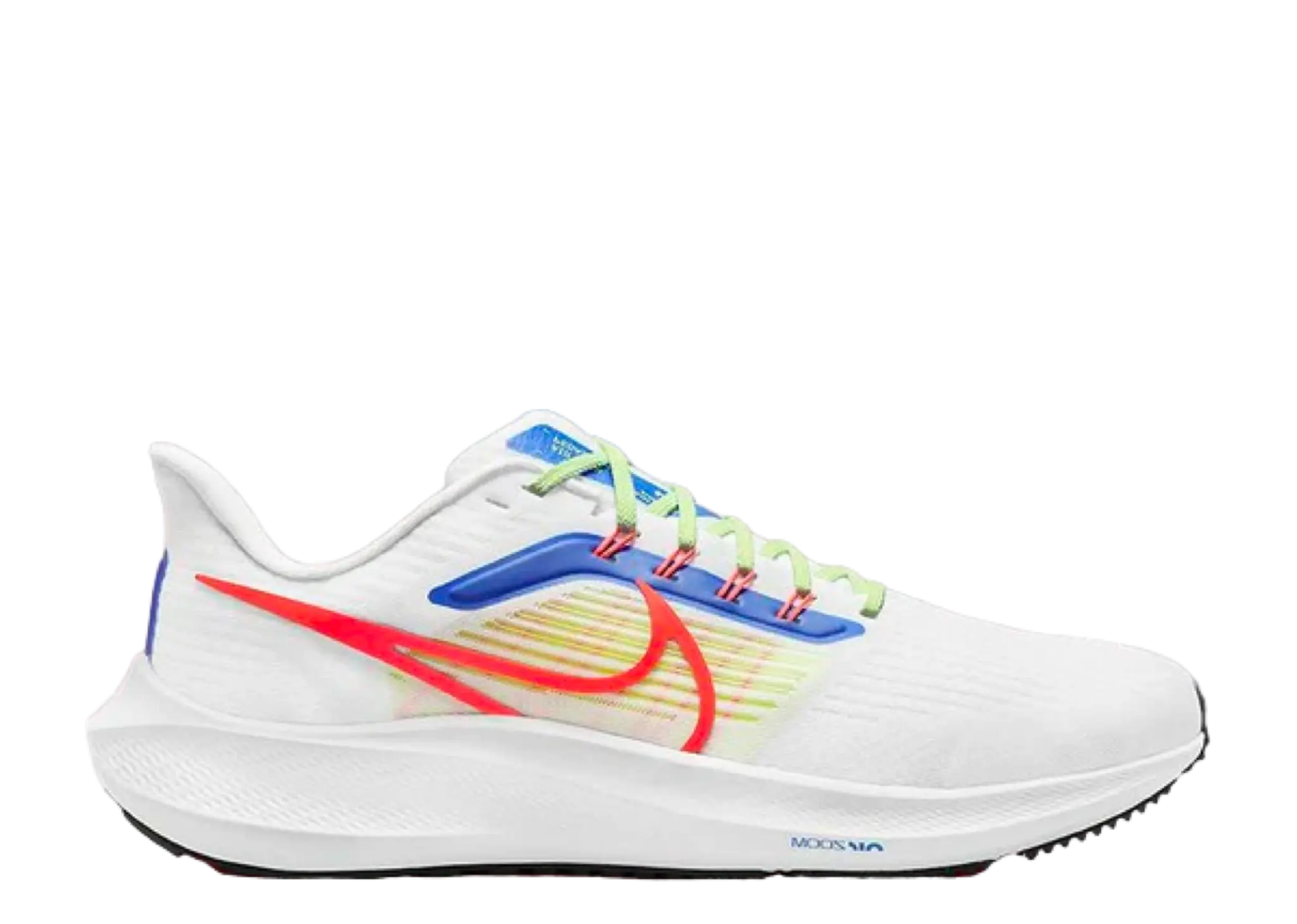 Nike Air Zoom Pegasus 39 White Crimson Racer Blue