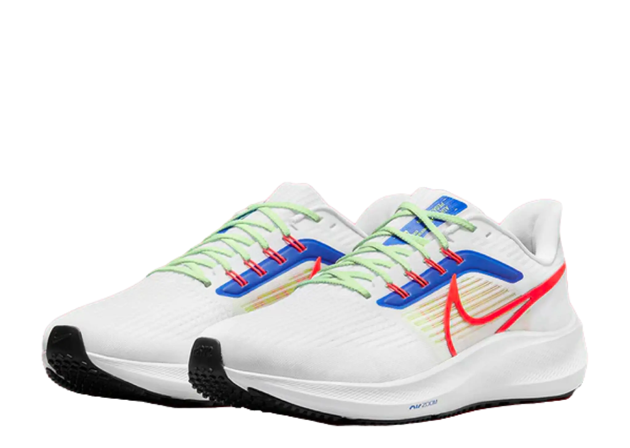 Nike Air Zoom Pegasus 39 White Crimson Racer Blue - photo 2