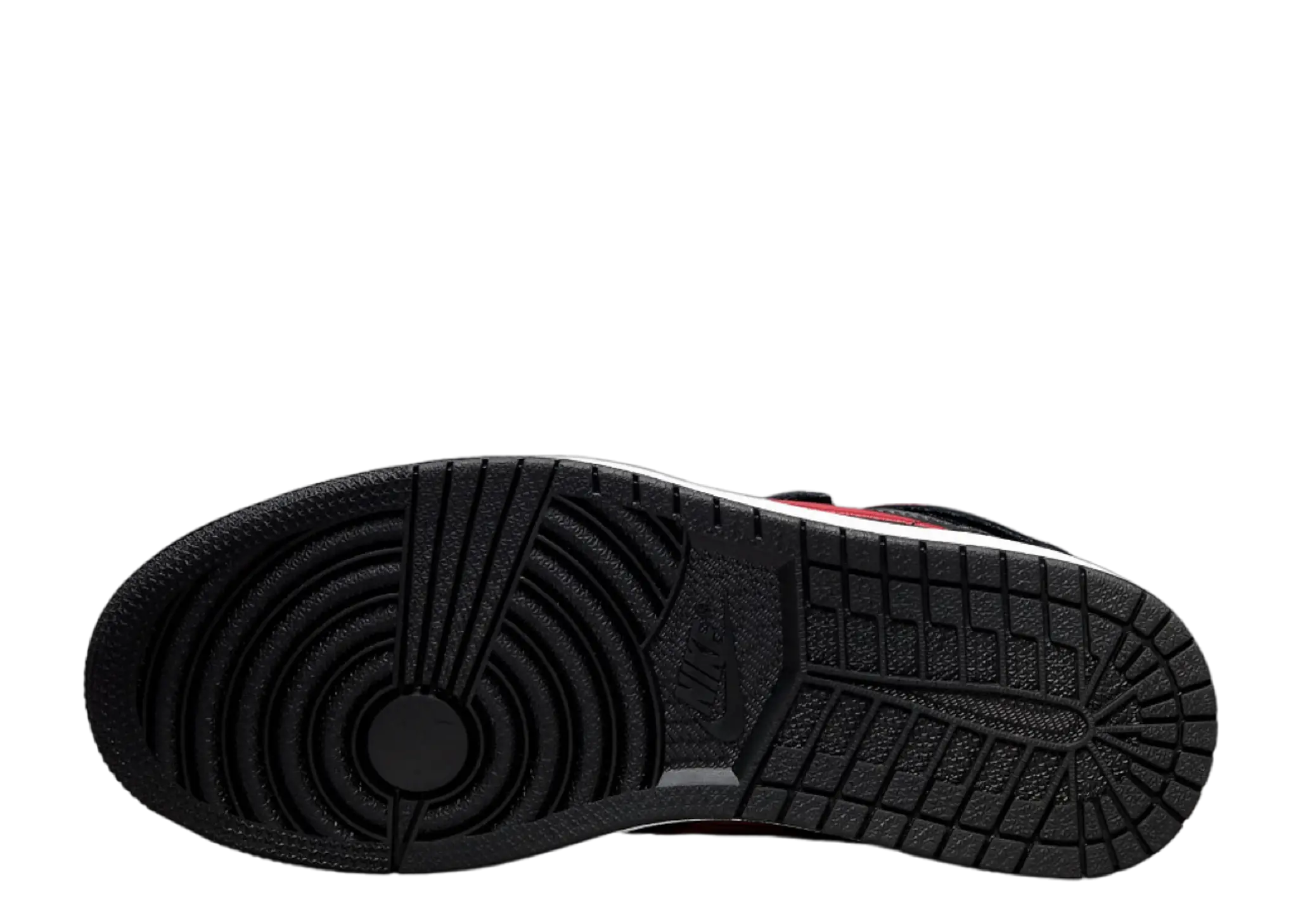 Air Jordan 1 High FlyEase Black Gym Red Smoke Grey - photo 4