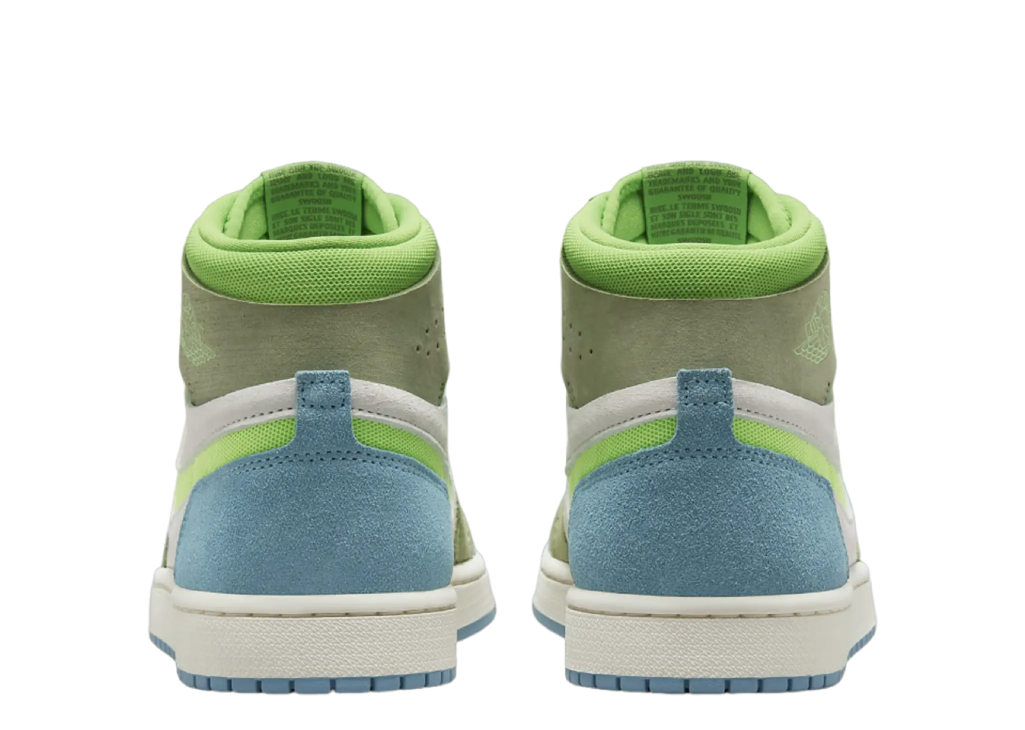Air Jordan 1 High Zoom Air CMFT 2 University Blue Volt (Women's) - photo 3