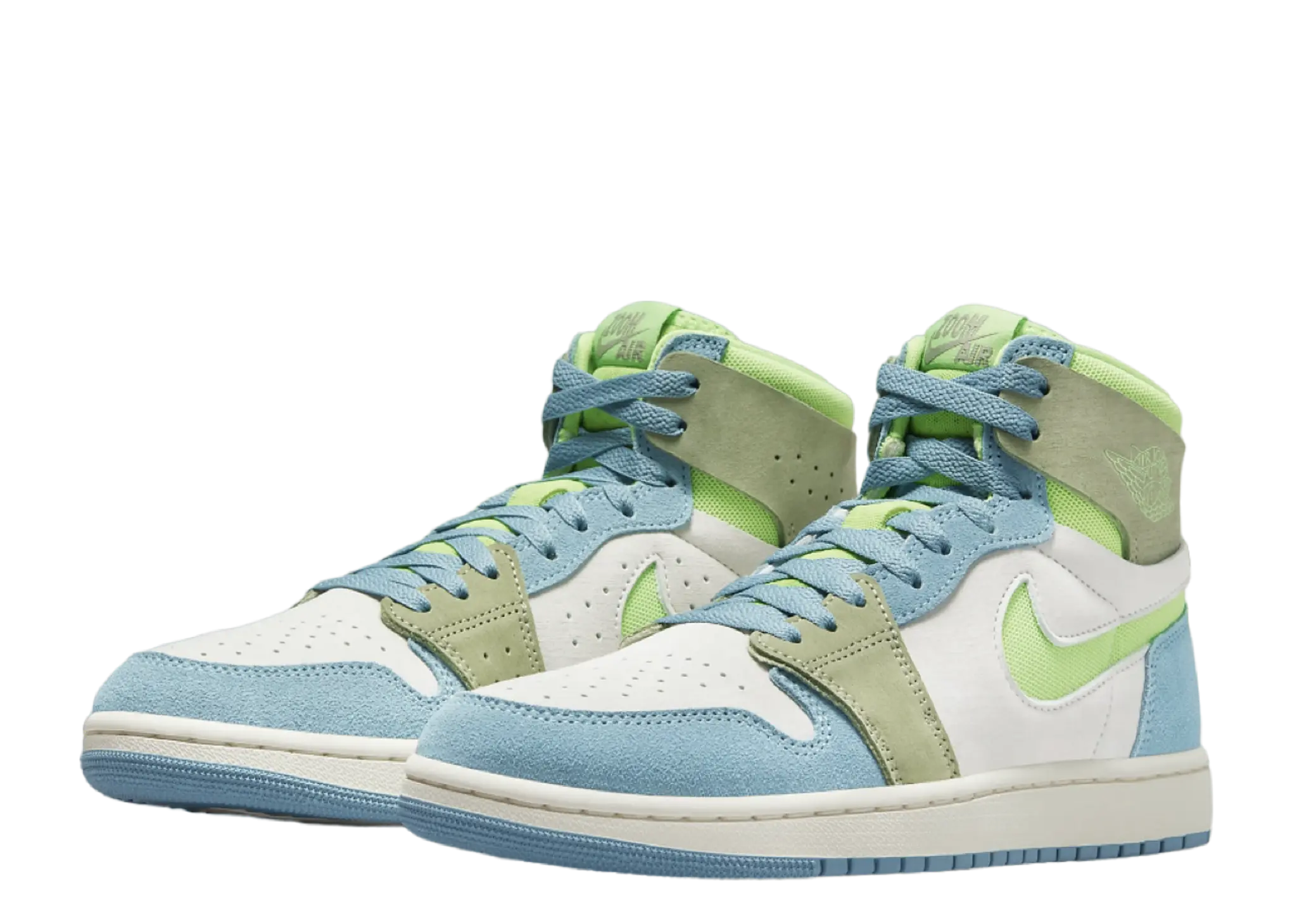 Air Jordan 1 High Zoom Air CMFT 2 University Blue Volt (Women's) - photo 2