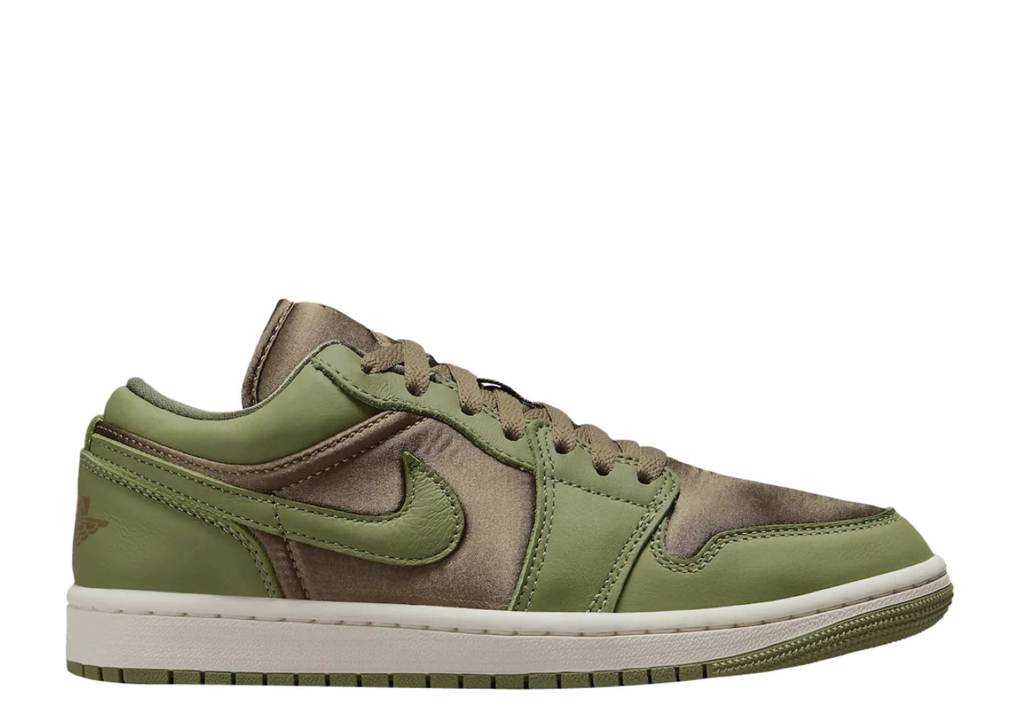 Air Jordan 1 Low SE Brown Kelp Sky J Light Olive (Women's)