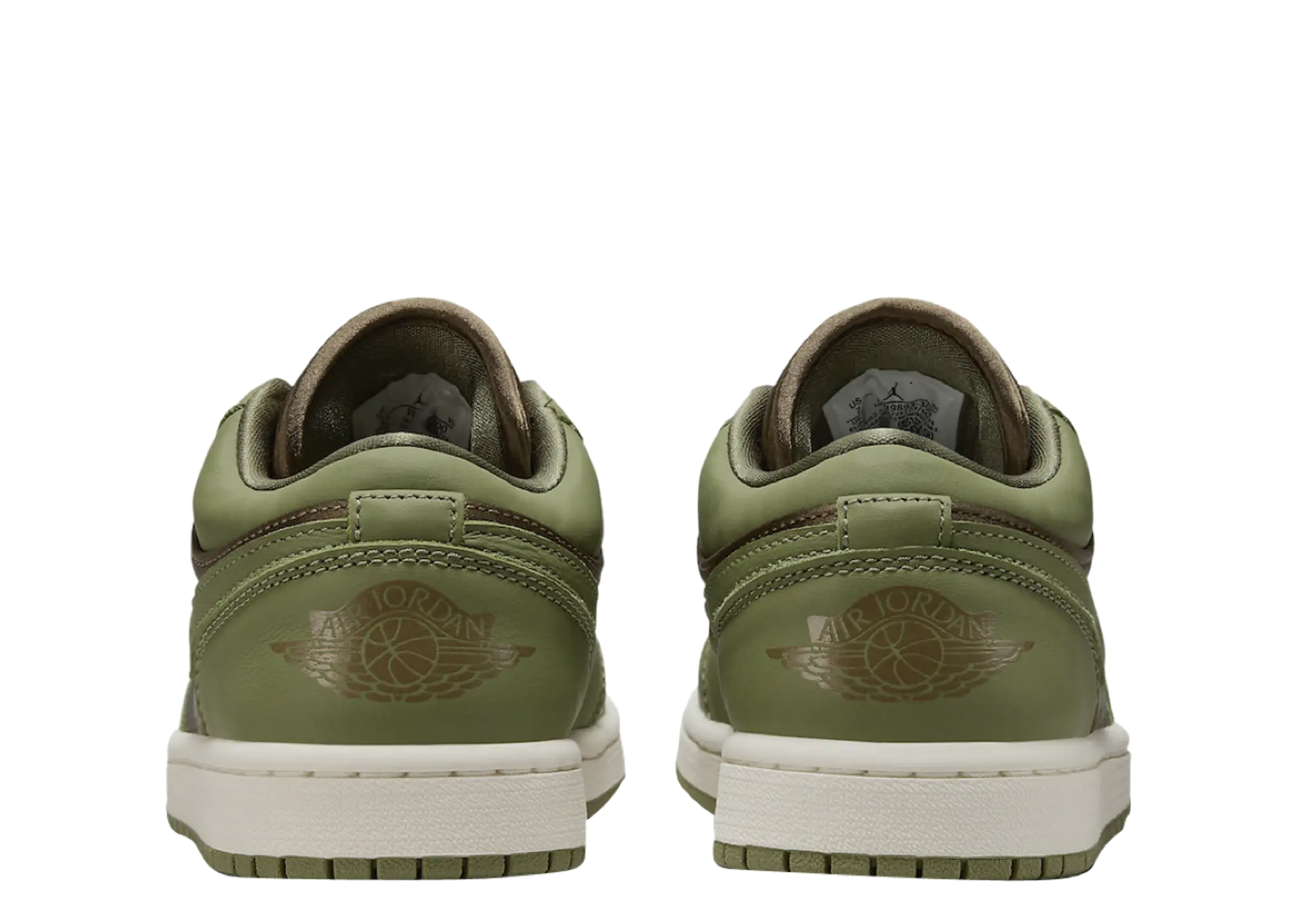 Air Jordan 1 Low SE Brown Kelp Sky J Light Olive (Women's) - photo 3