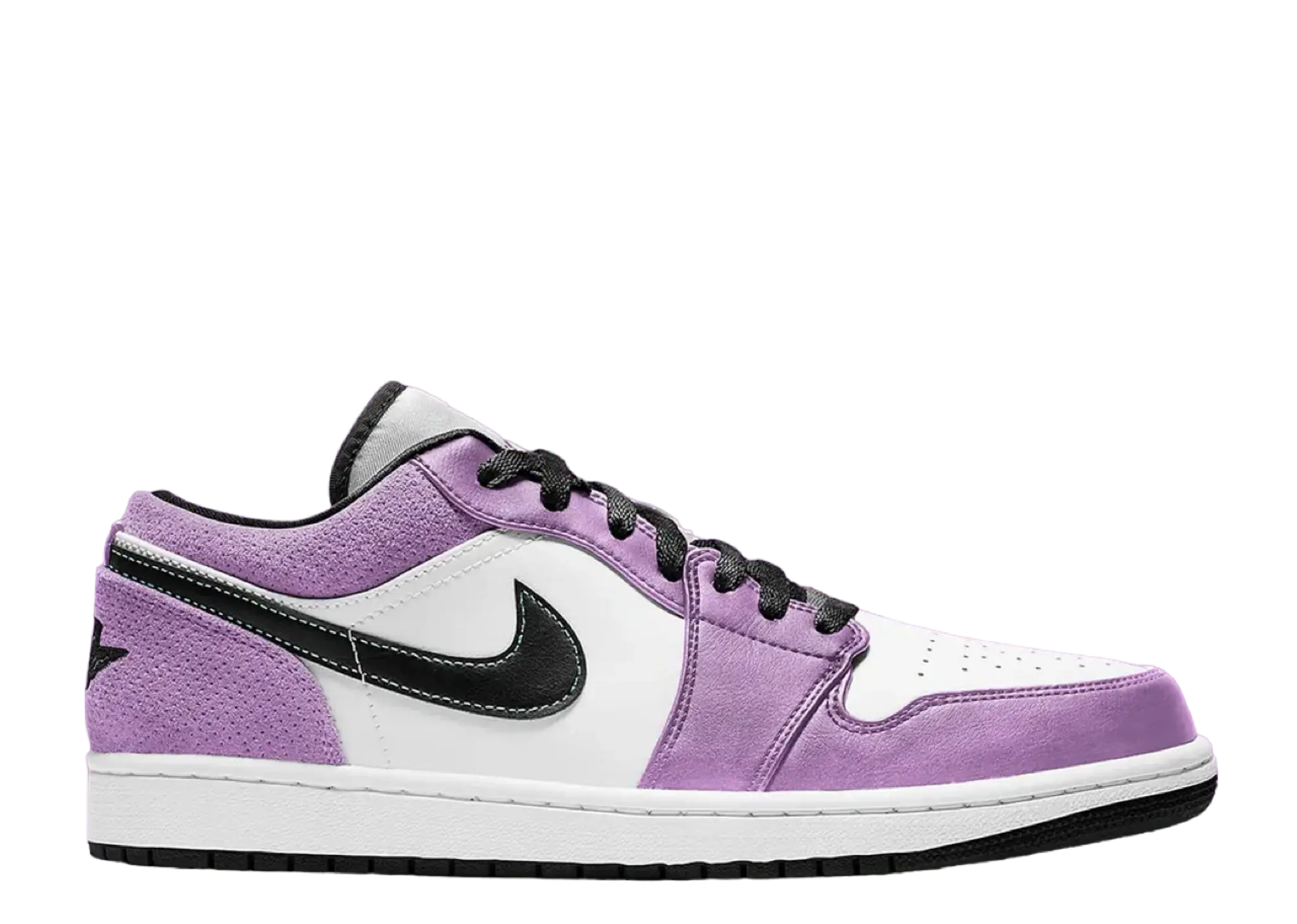 Air Jordan 1 Low SE Violet Shock White Black