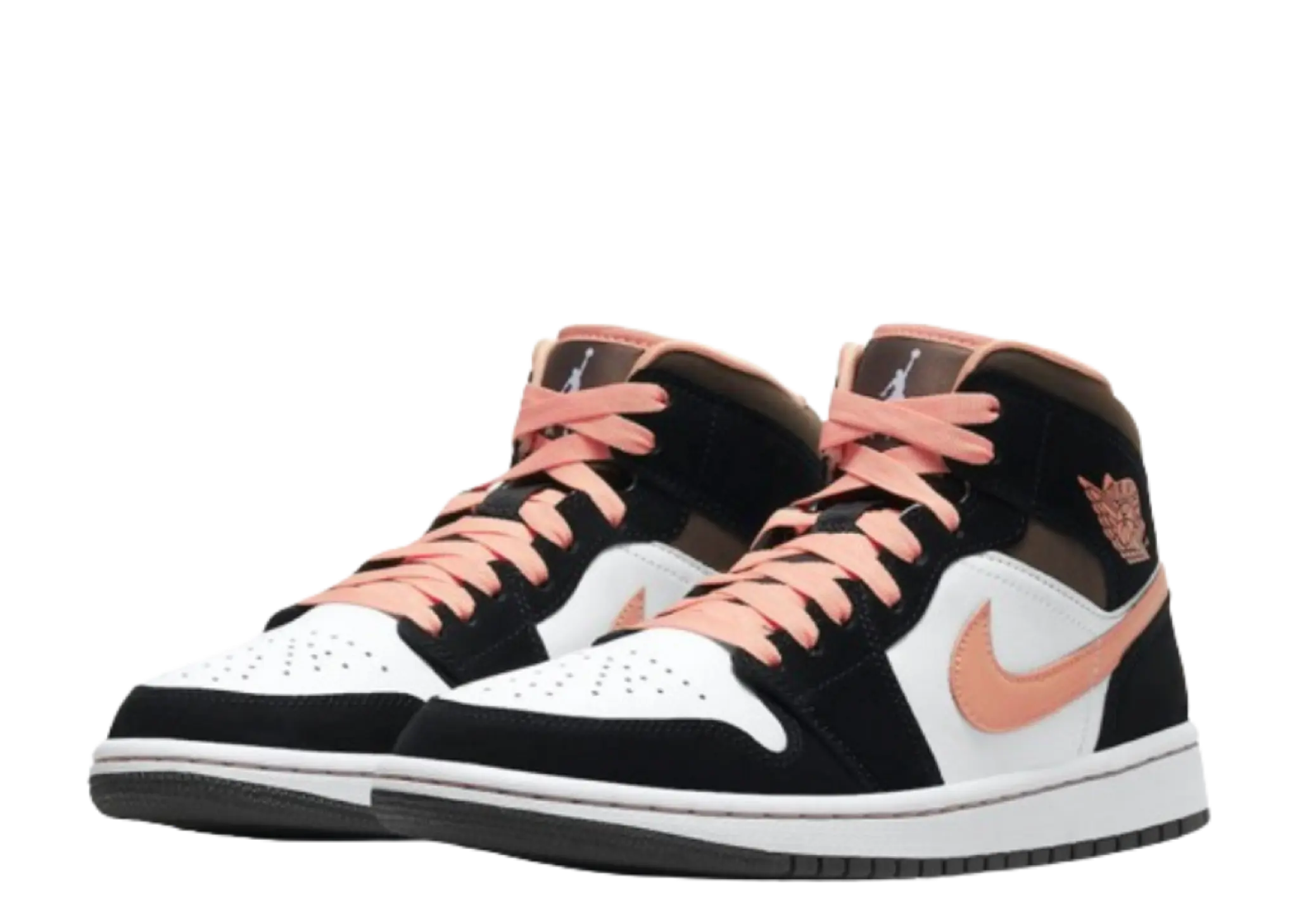 Jordan 1 Mid Peach Mocha (Women's) - photo 2