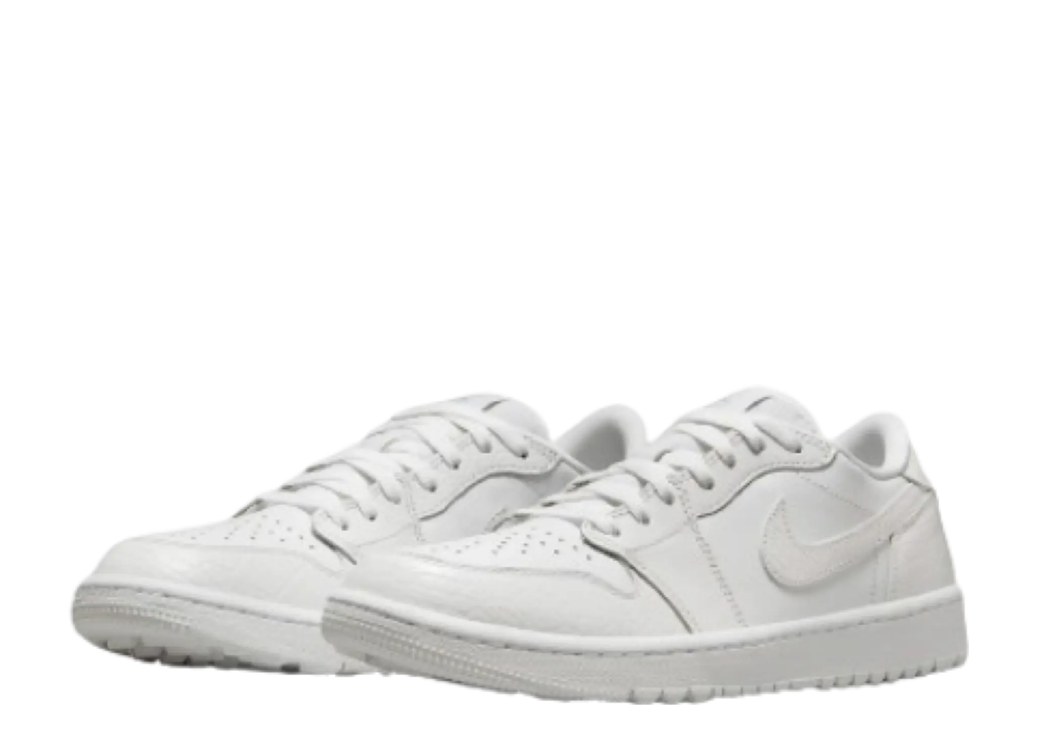 Jordan 1 Retro Low Golf White Croc - photo 2