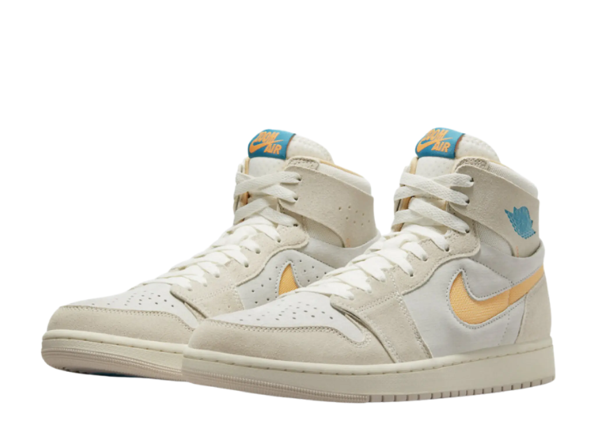 Air Jordan 1 Zoom CMFT 2 Orewood Brown Bright Citrus Sail - photo 2