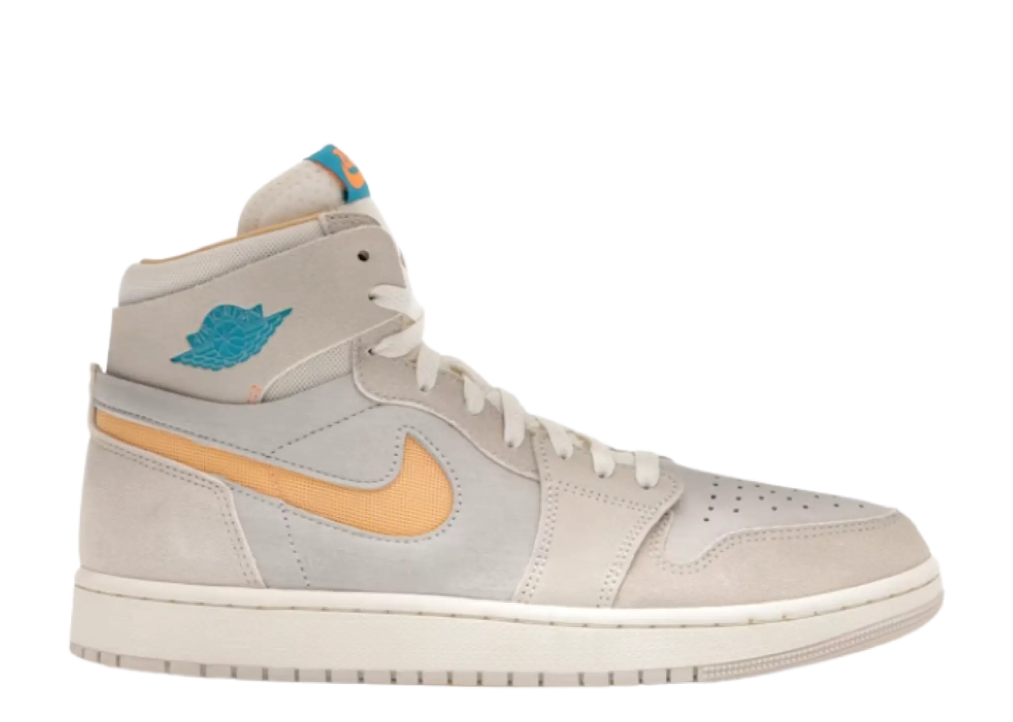 Air Jordan 1 Zoom CMFT 2 Orewood Brown Bright Citrus Sail