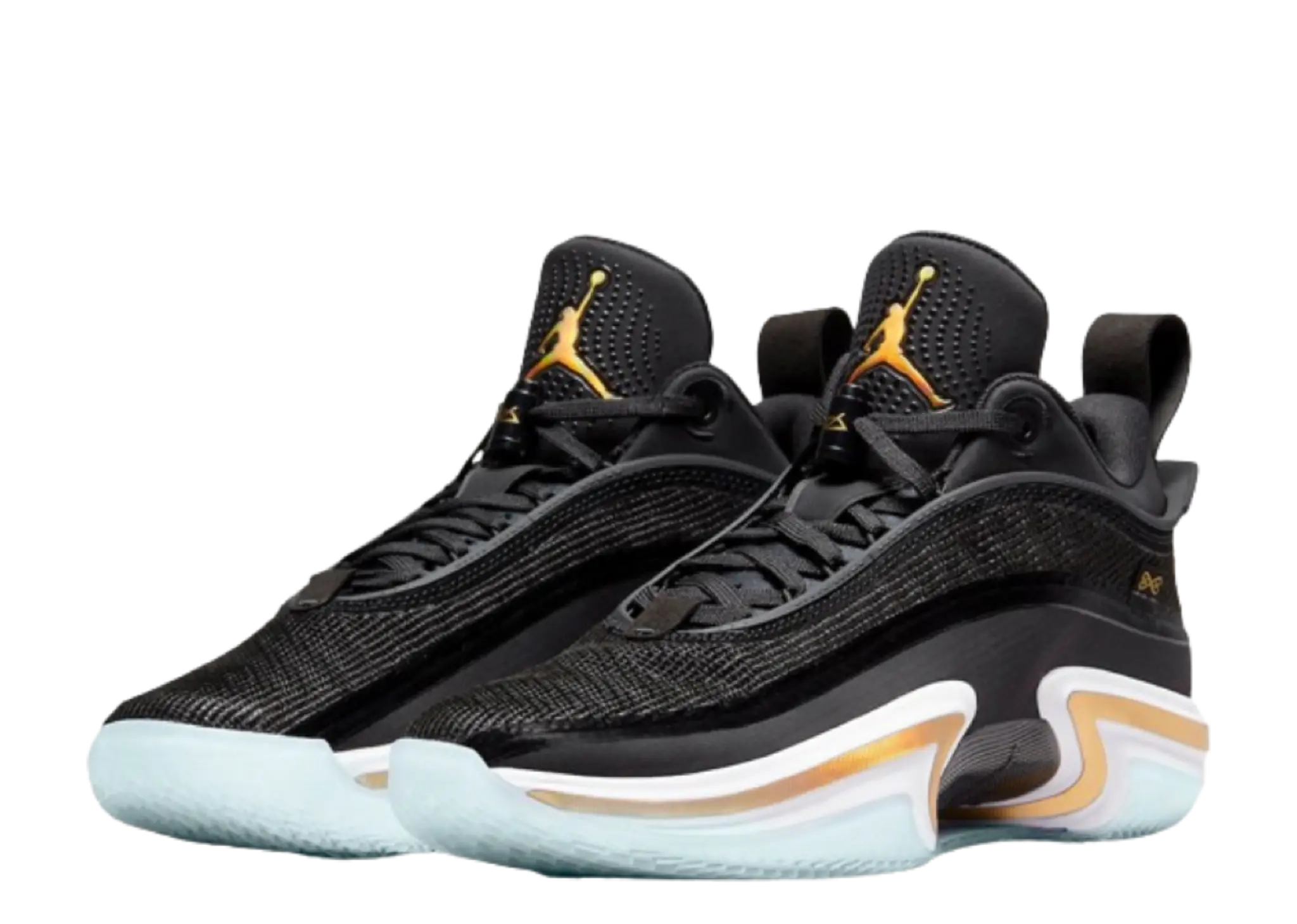 Jordan 36 Low Black Gold (Clear Sole) - photo 2