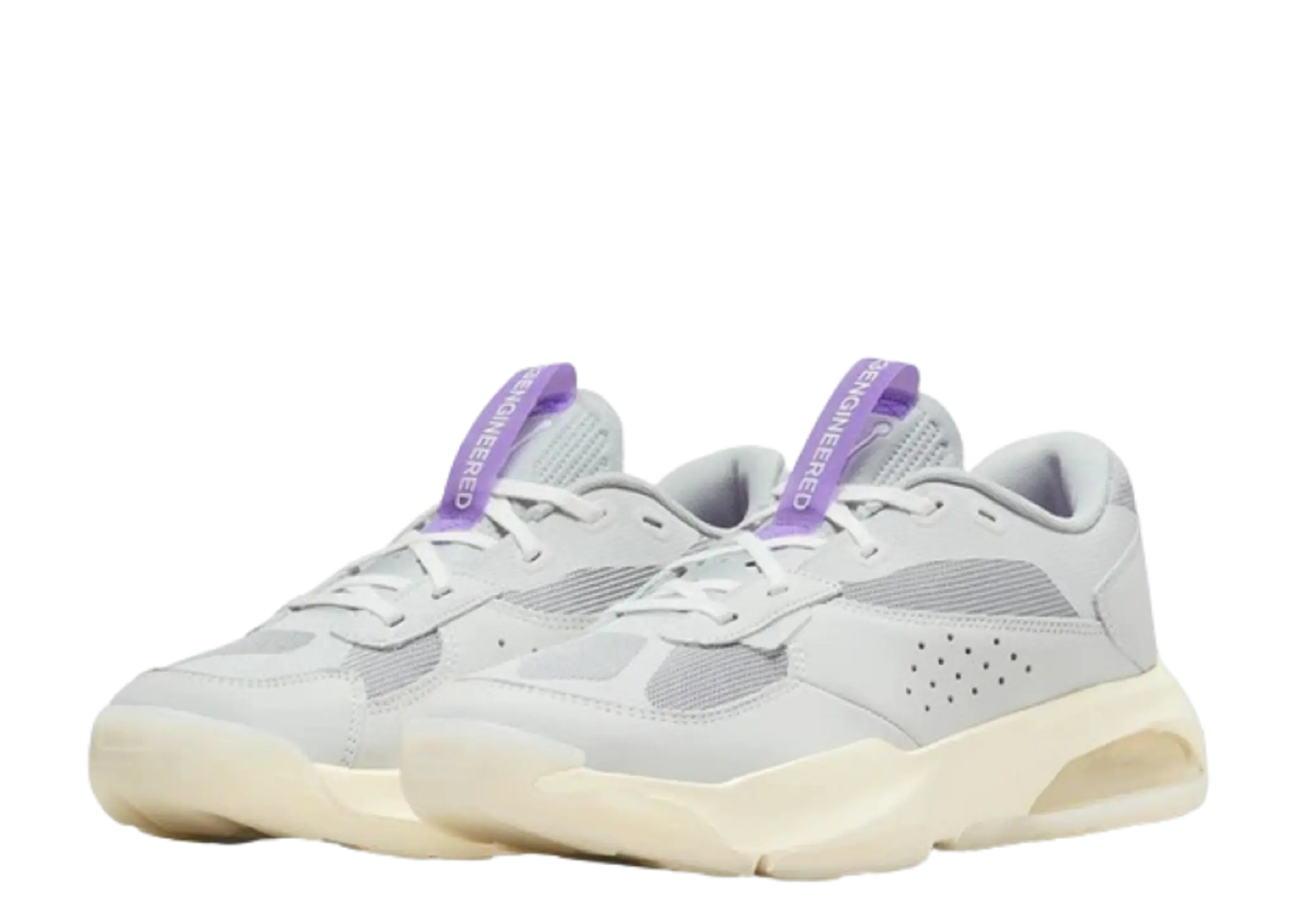 Jordan Air 200E Grey Coconut Milk Purple - photo 2