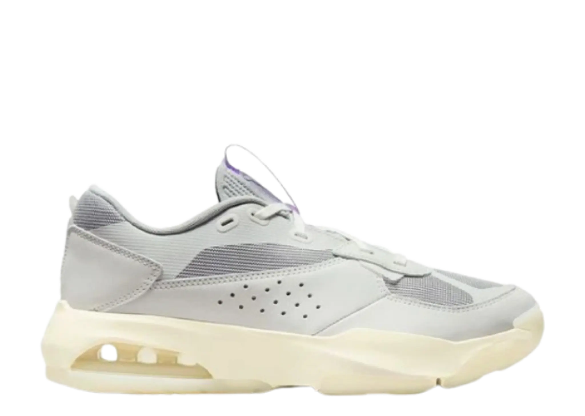Jordan Air 200E Grey Coconut Milk Purple