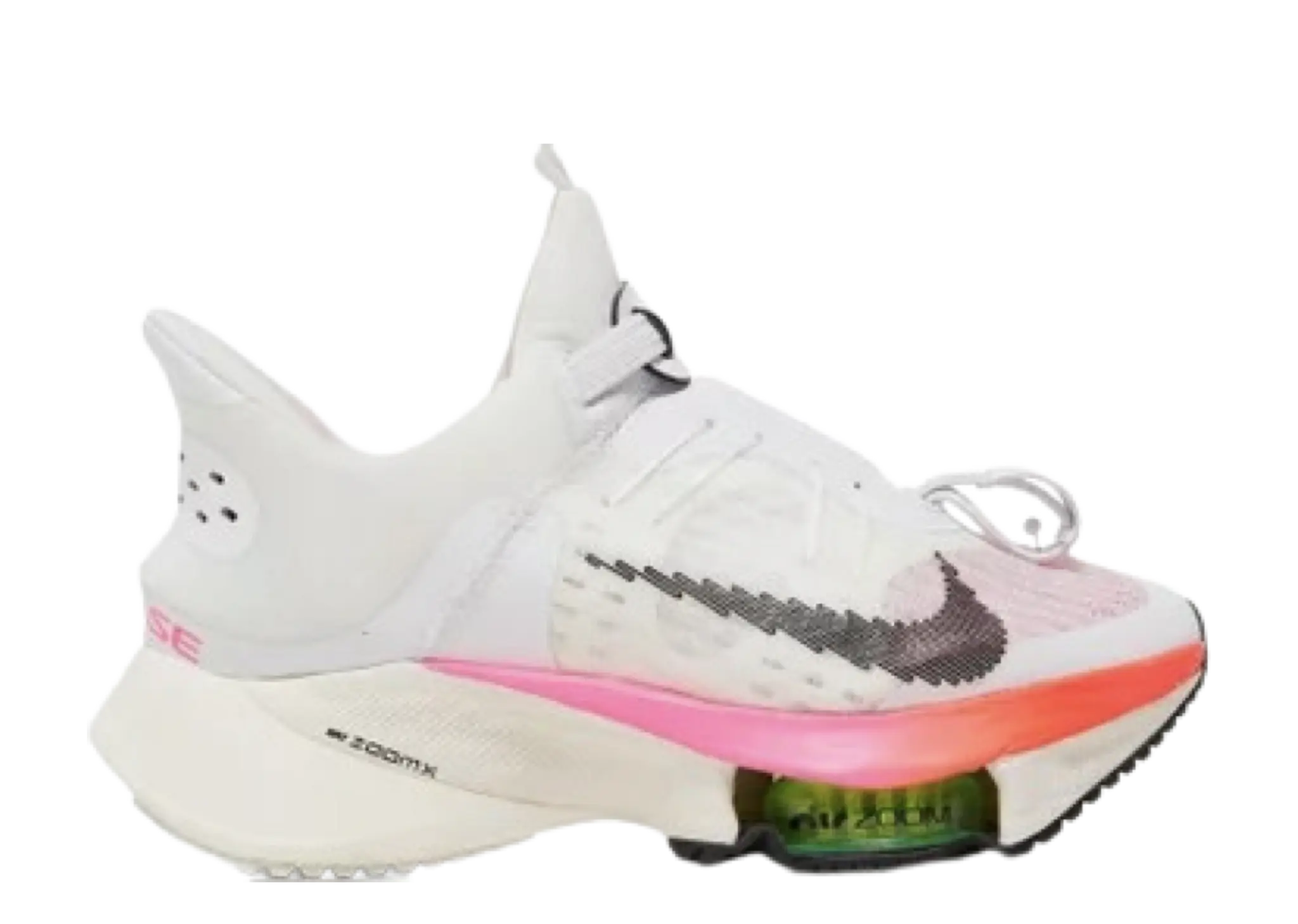 Nike Air Zoom Tempo Next% FlyEase White Pink Blast (Women's)